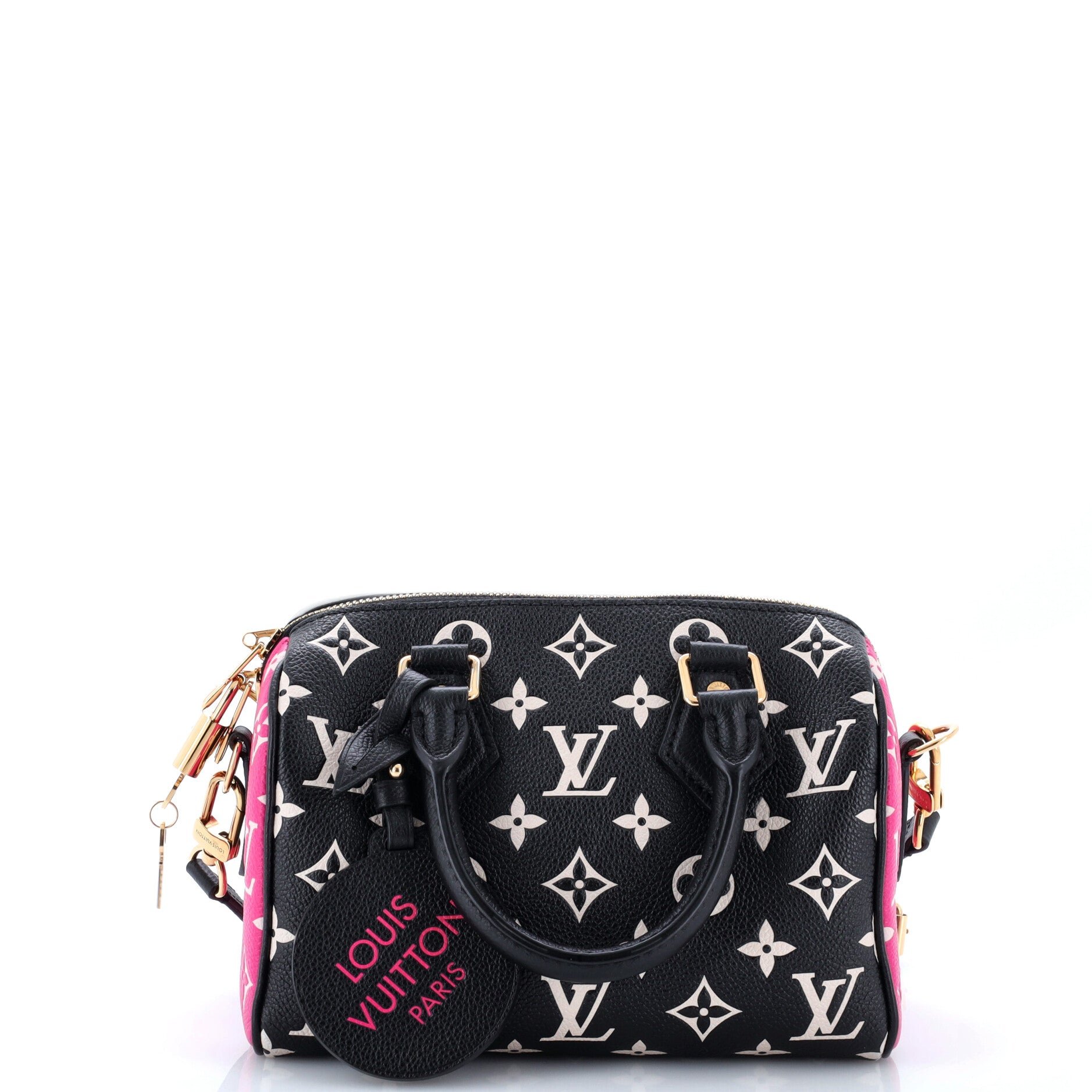 Speedy Bandouliere Bag Spring in the City Monogram Empreinte Leather 20