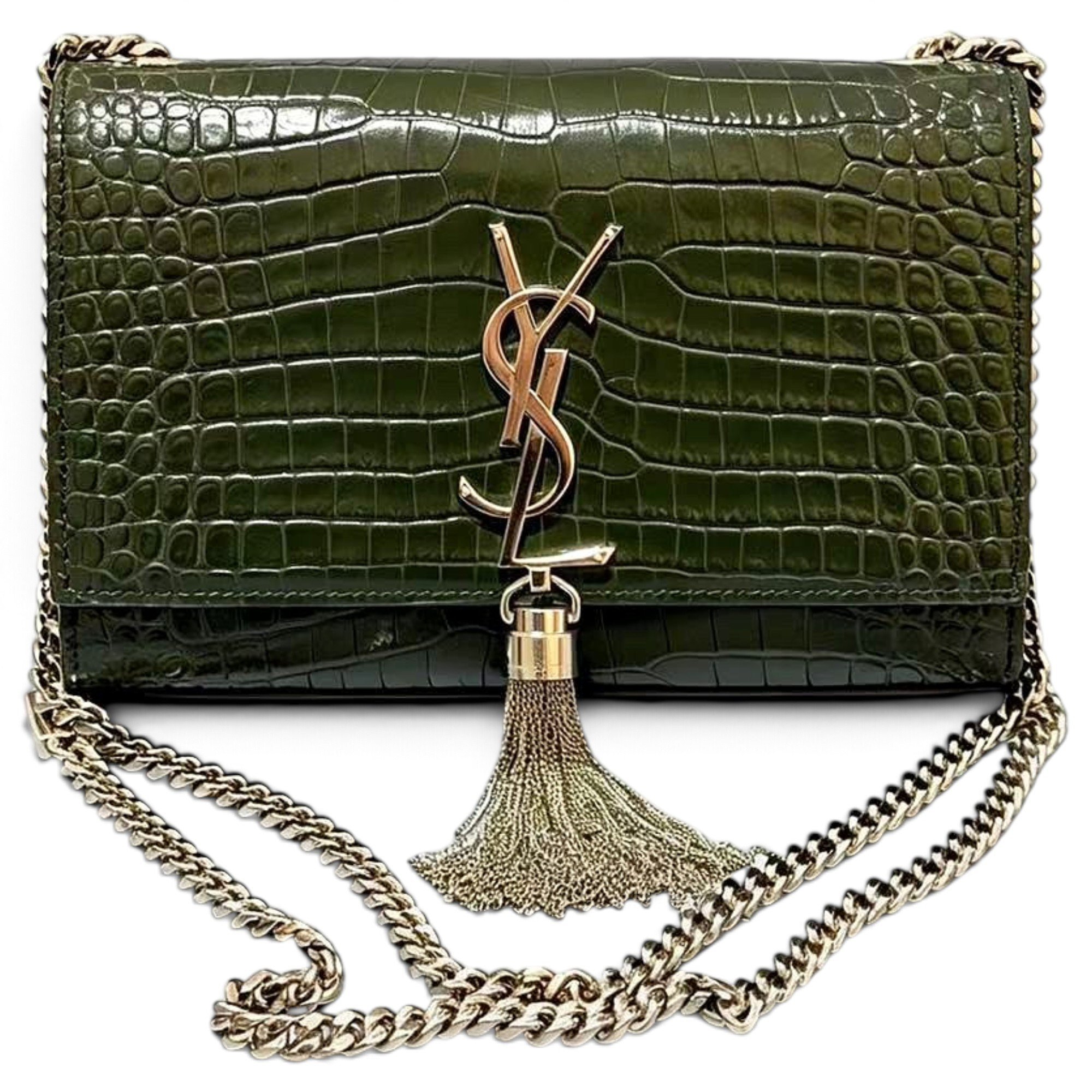 Pompom Kate leather handbag
