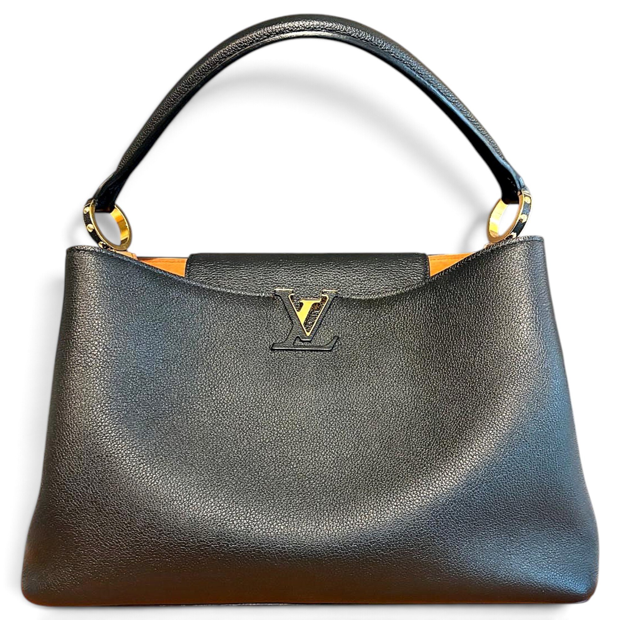 Capucines leather handbag