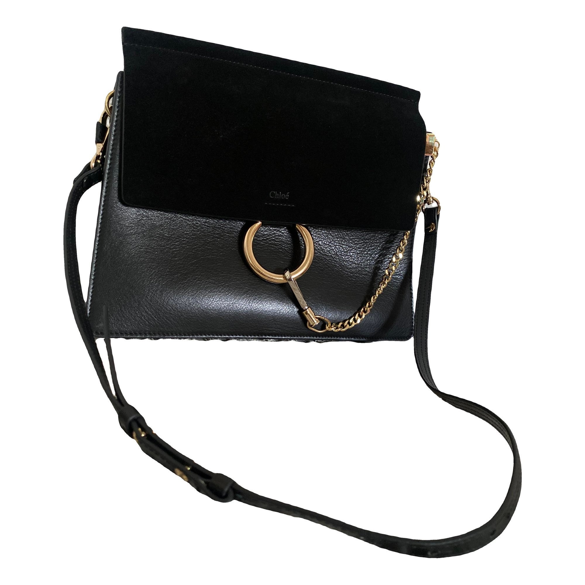 Faye leather handbag