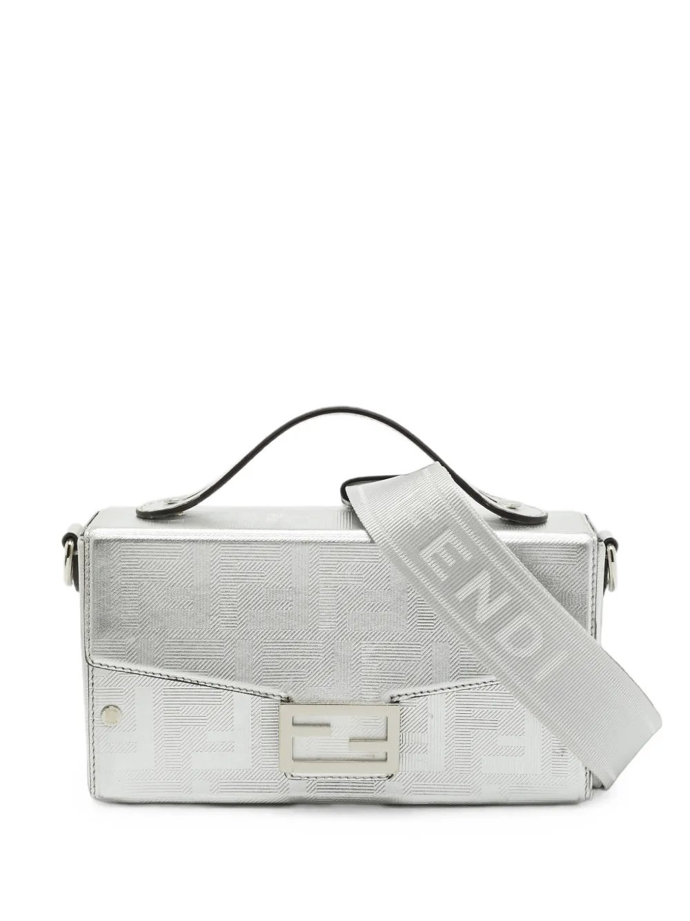 Zucca embossed Baguette crossbody bag