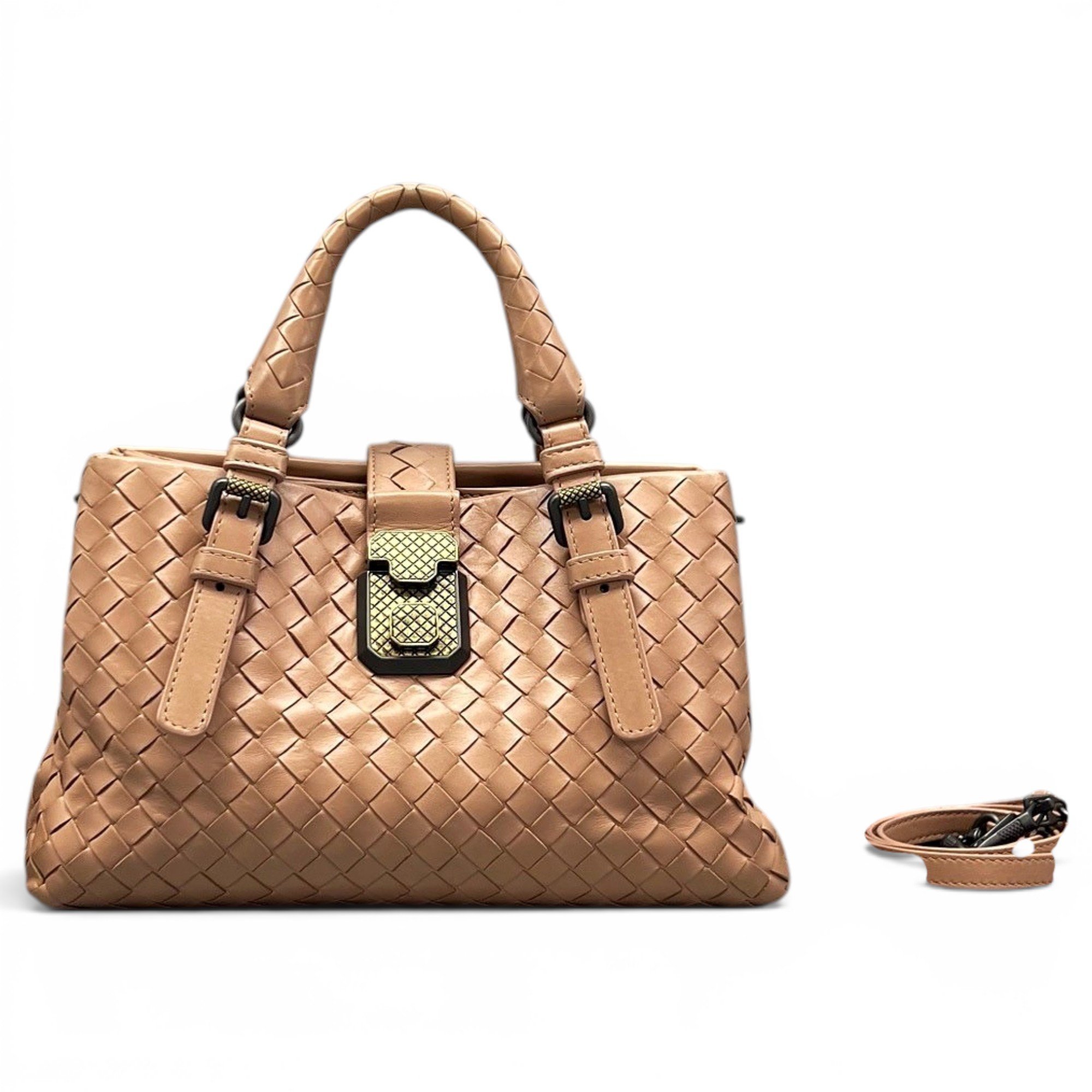 Roma leather handbag