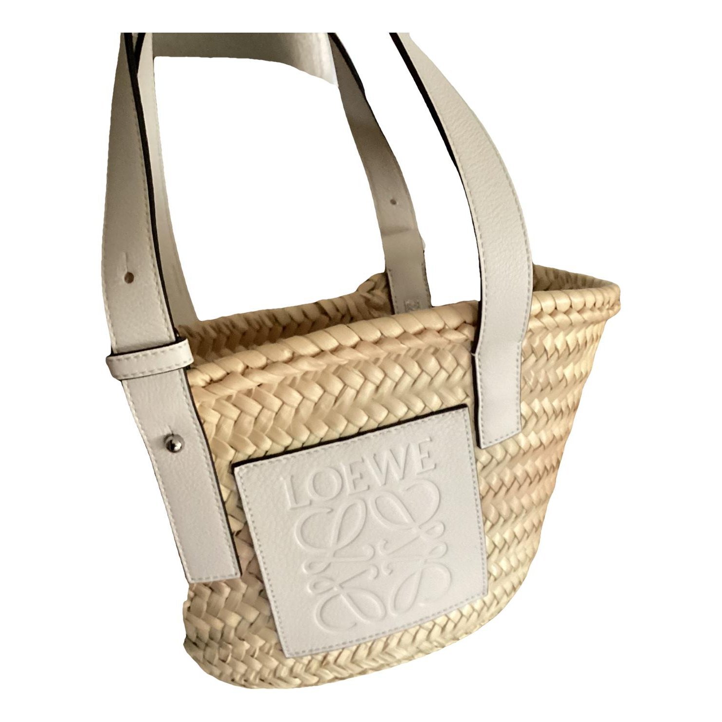 Basket Bag leather tote