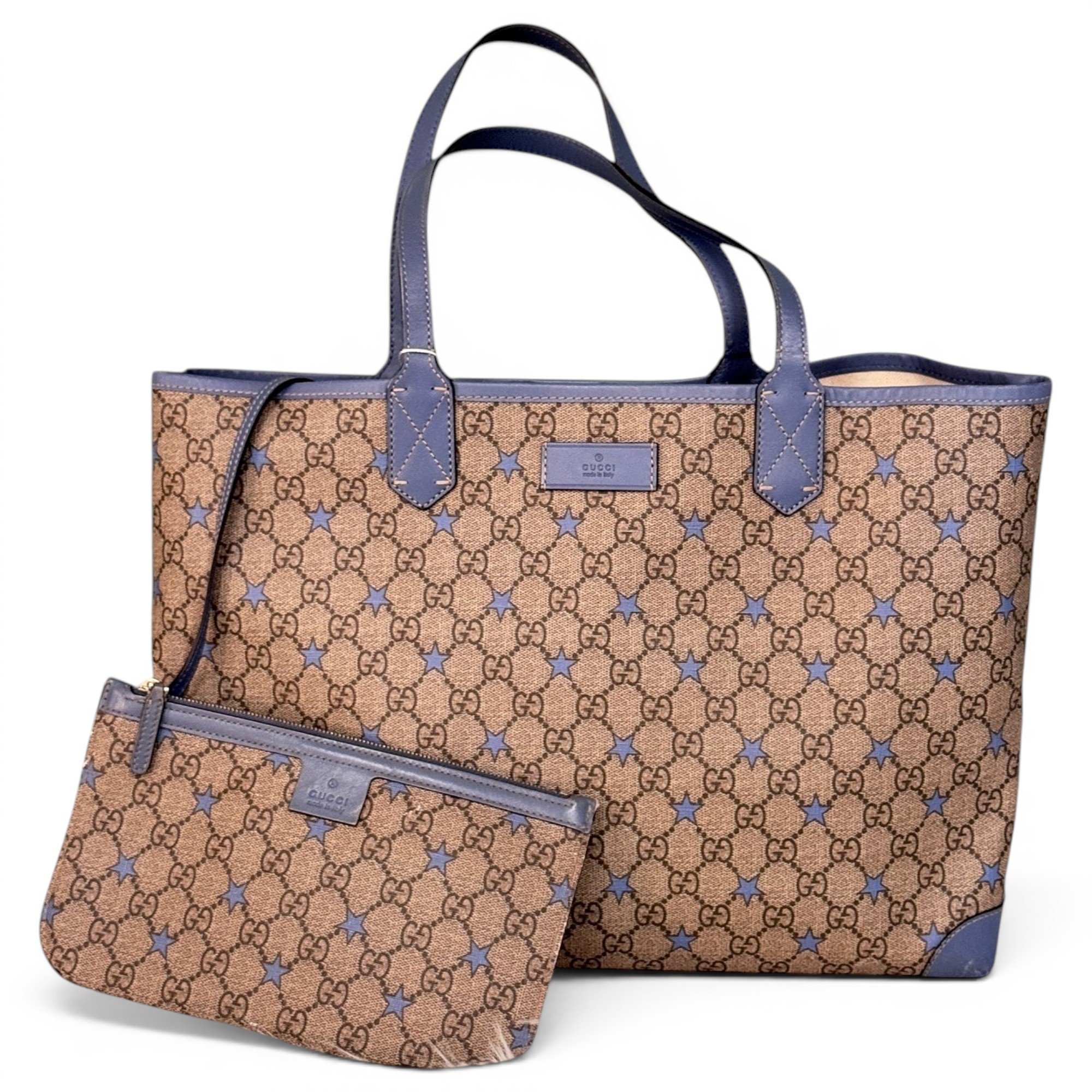 Leather tote