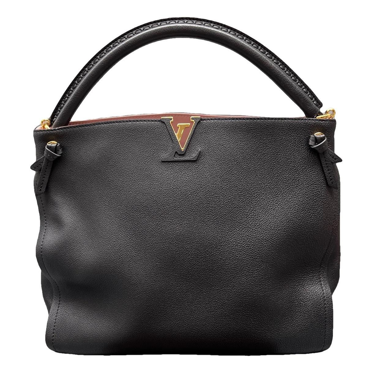 Capucines leather handbag