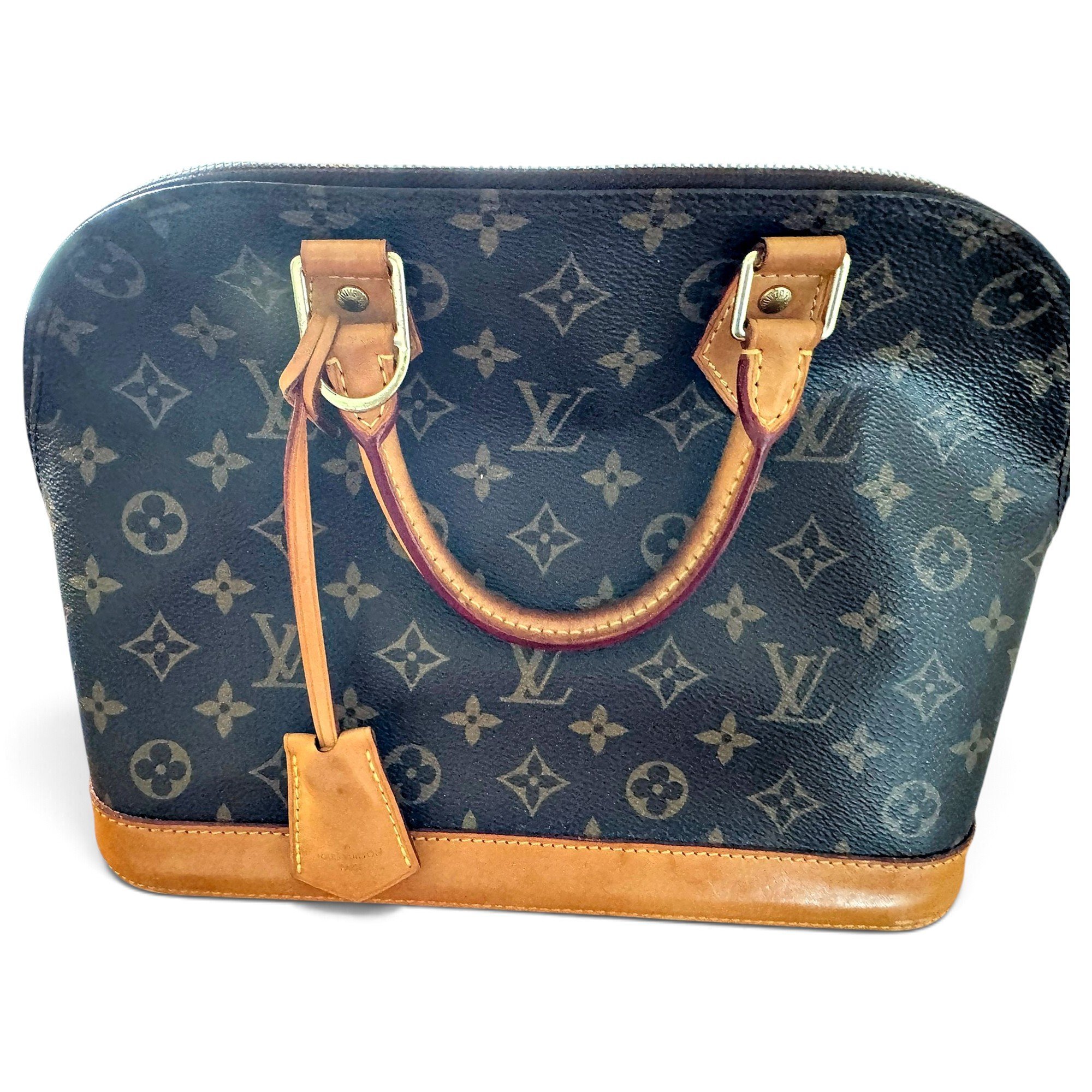 Alma patent leather handbag