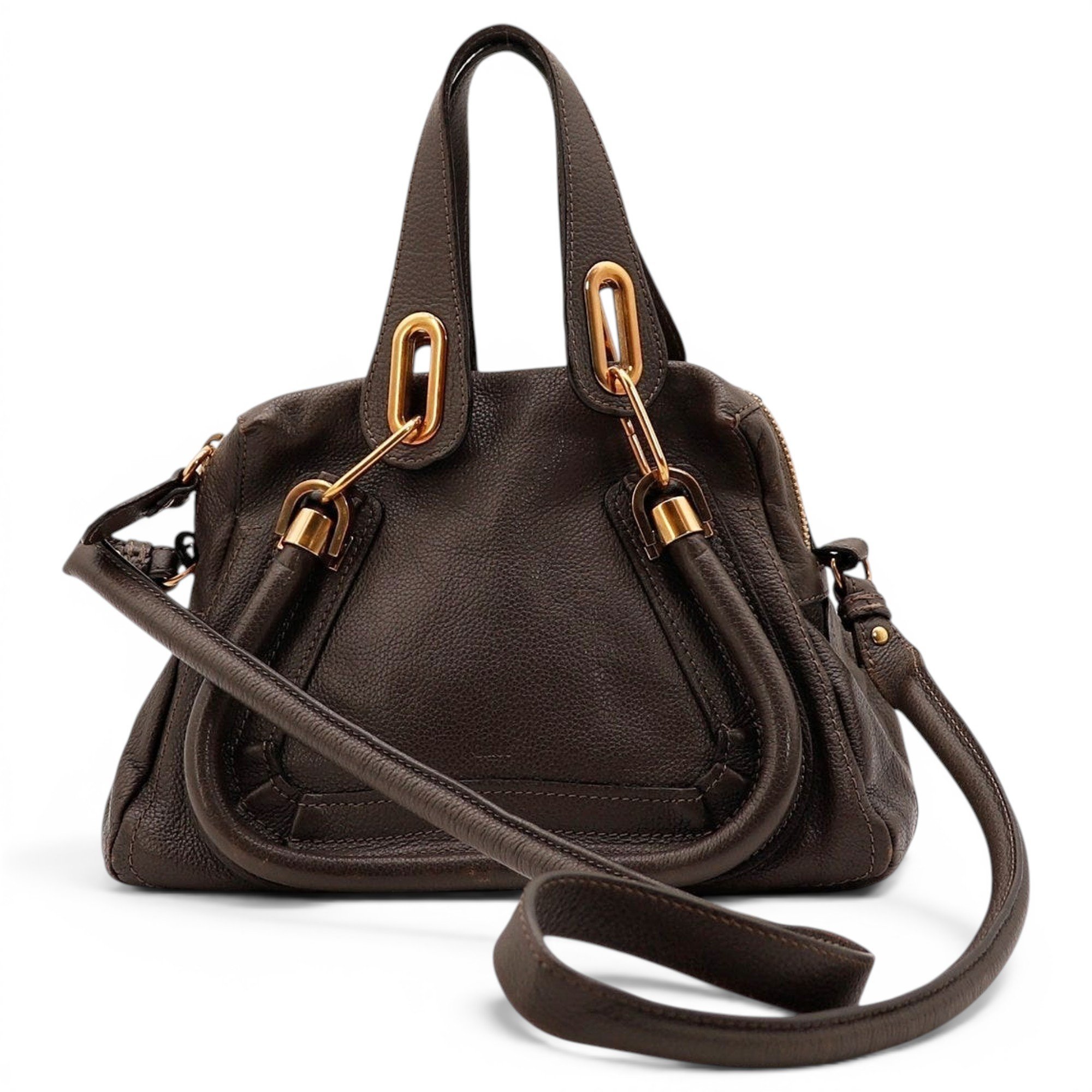 Paraty leather handbag