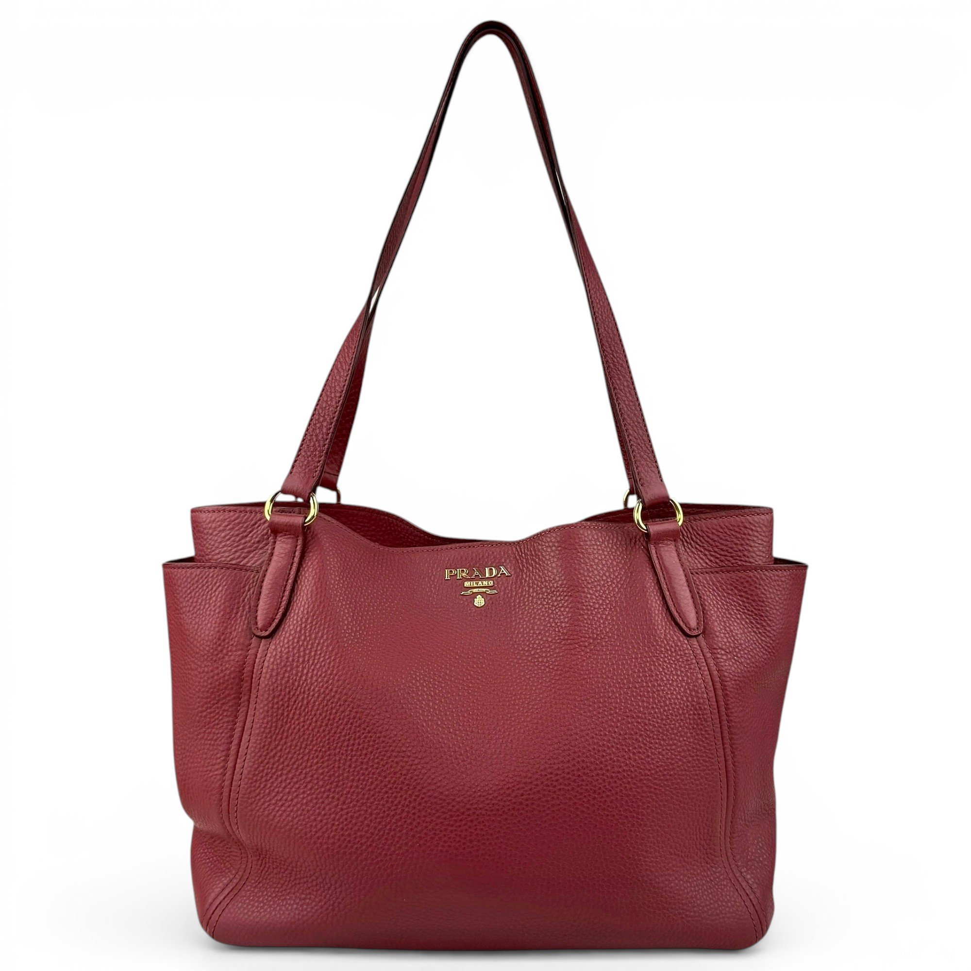 Leather tote