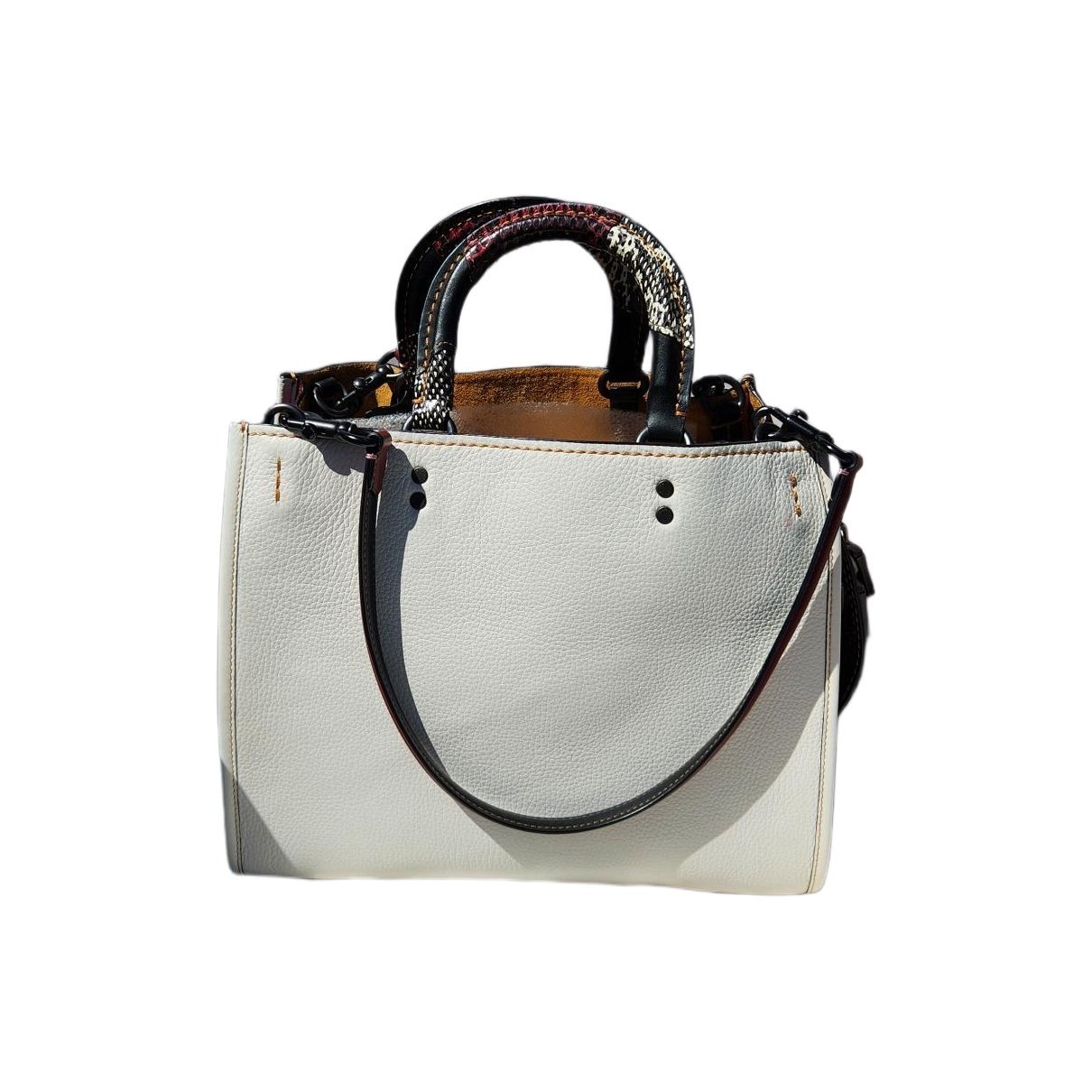 Leather satchel