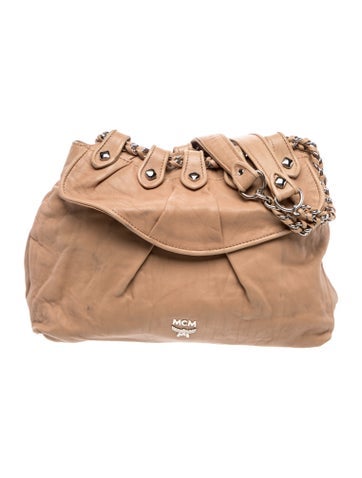 MCM Leather Shoulder Bag
