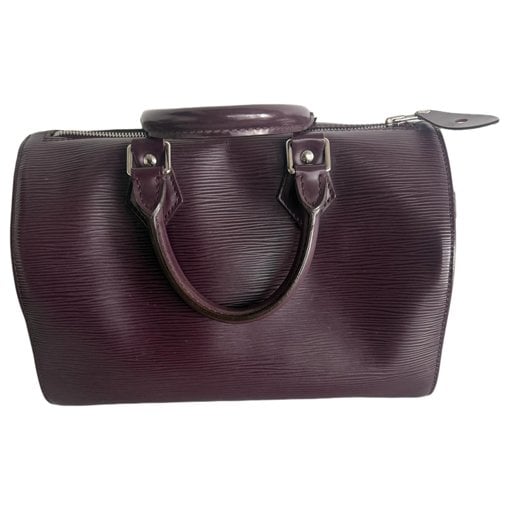 Speedy leather handbag