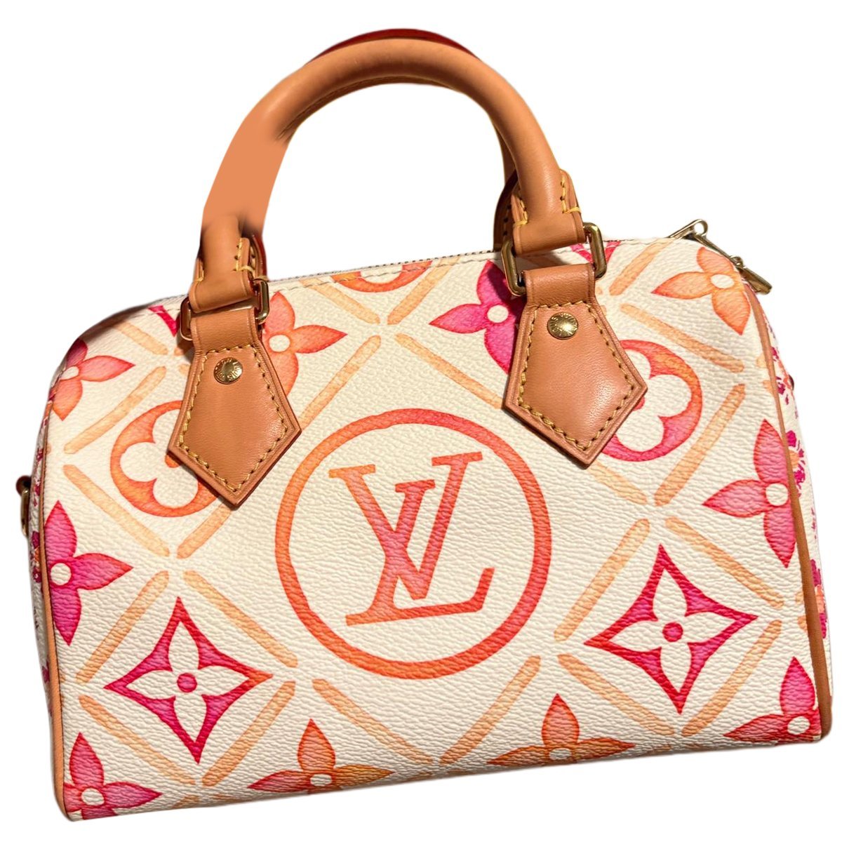 Speedy leather bowling bag
