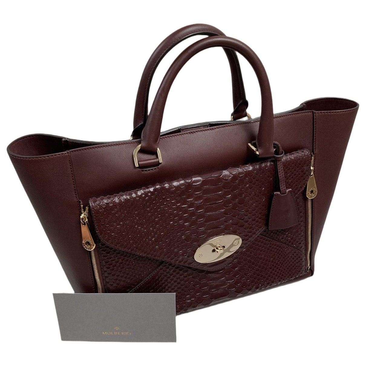 Willow leather handbag