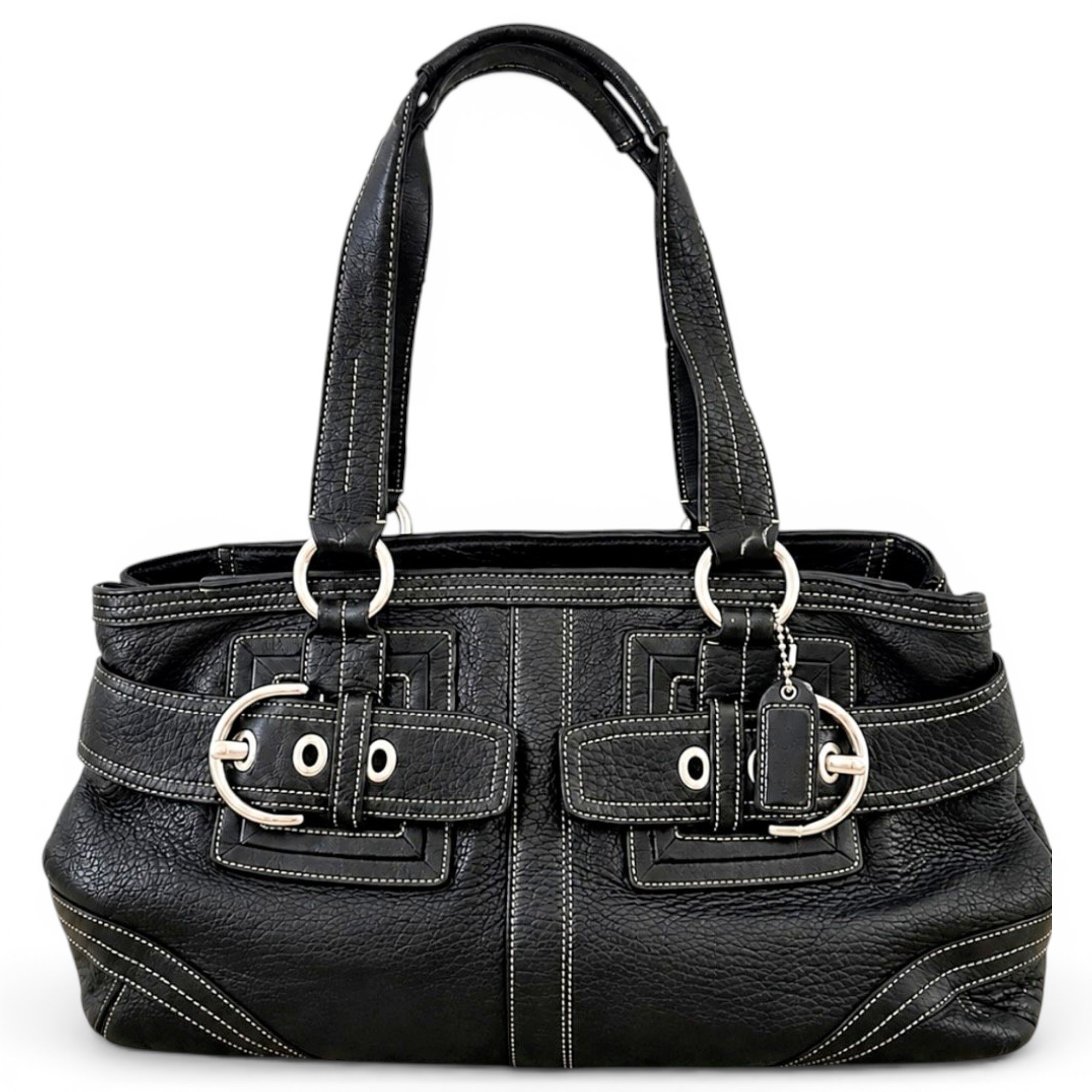 Leather handbag