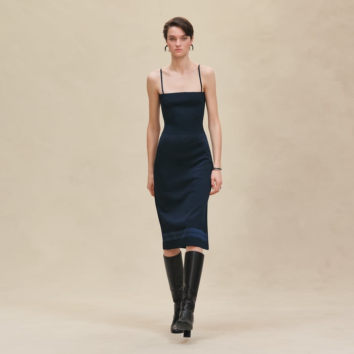 Bleu Noir Modular Bicolor Skirt