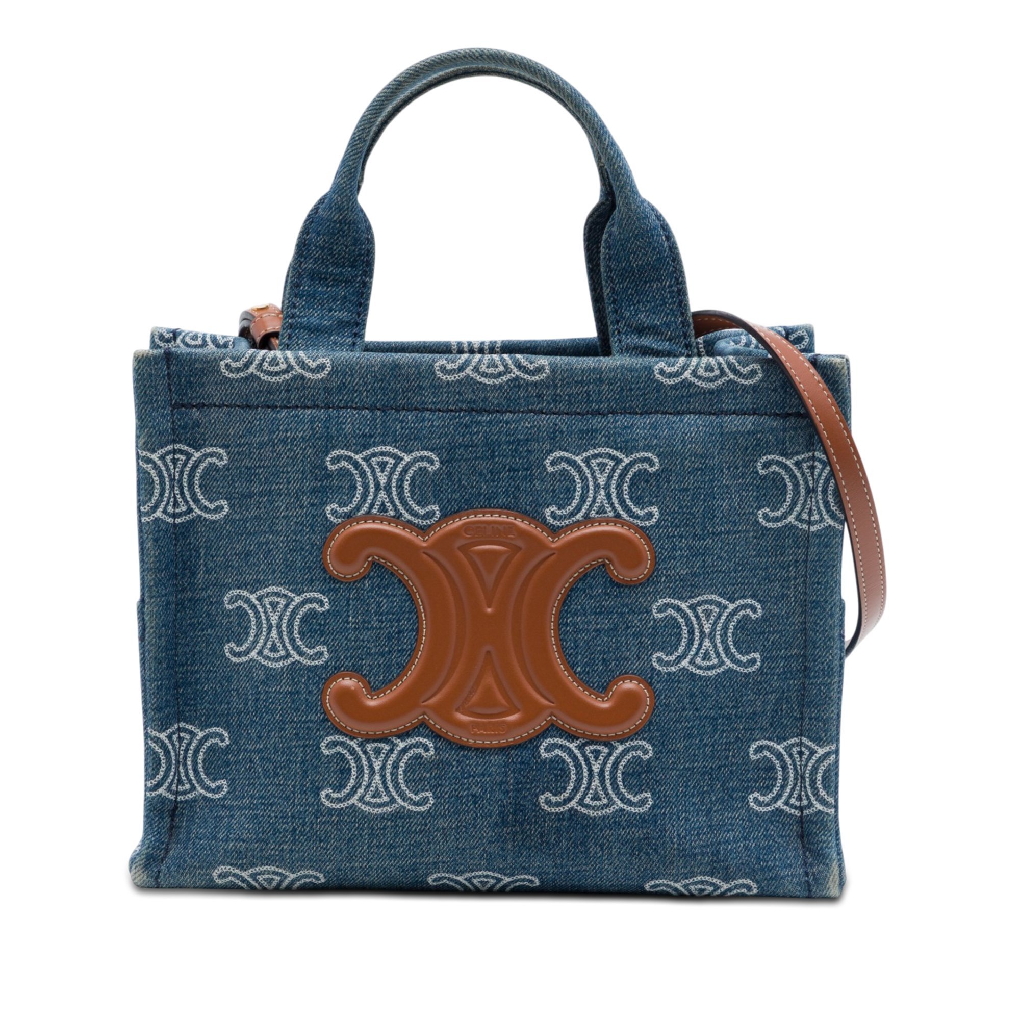 Triomphe cloth handbag