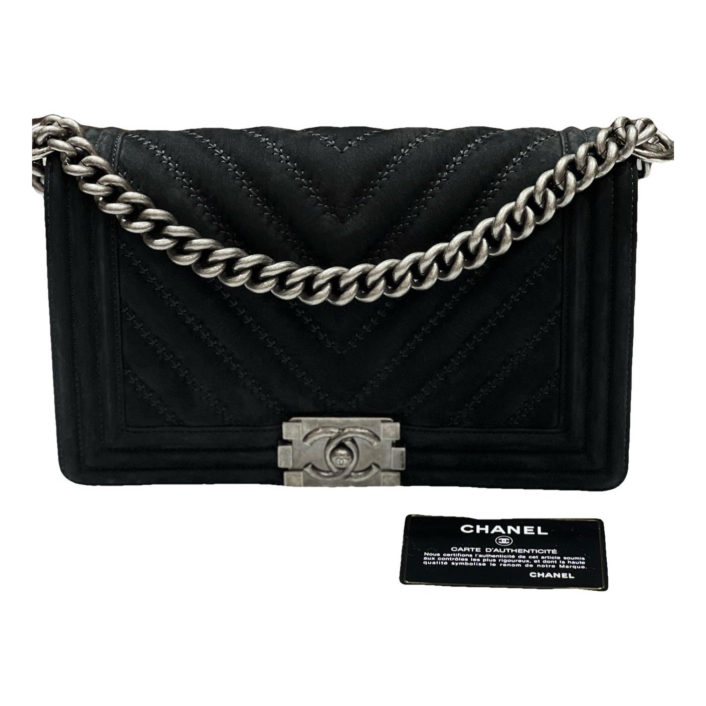 Boy leather crossbody bag