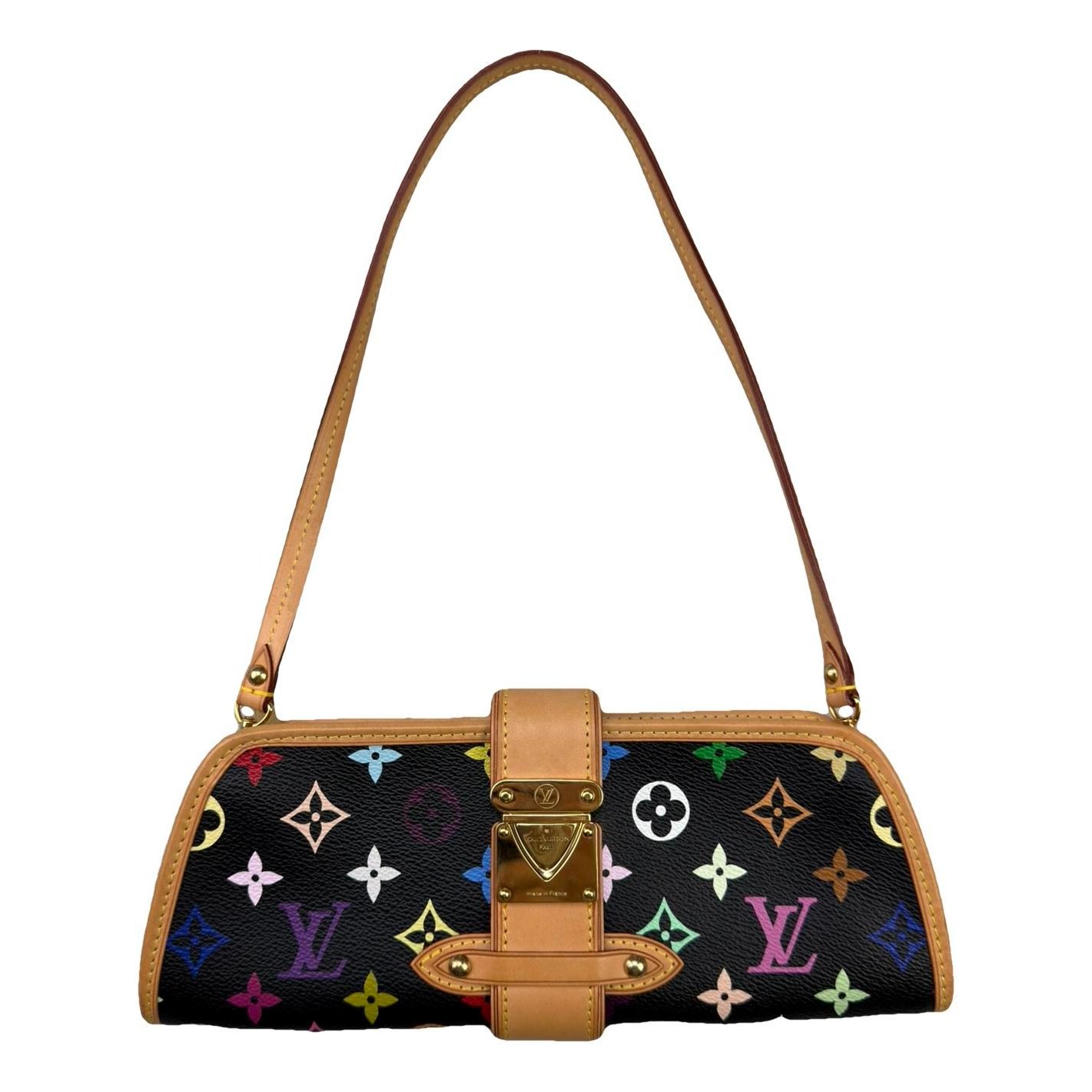 Shirley leather clutch bag