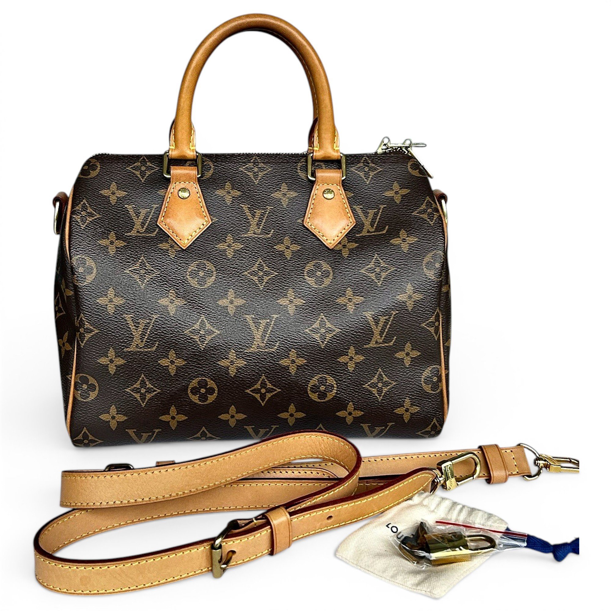Speedy Bandoulière leather crossbody bag