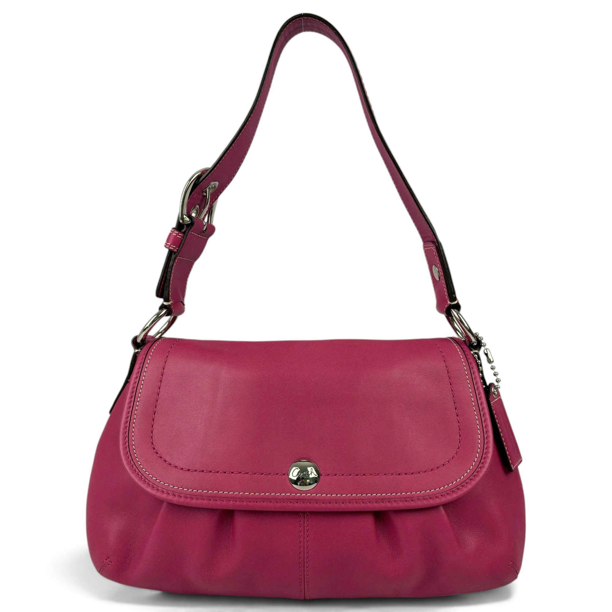 Signature Sufflette leather handbag