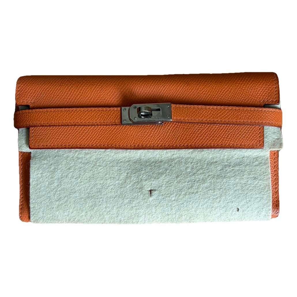 Kelly to go leather clutch bag