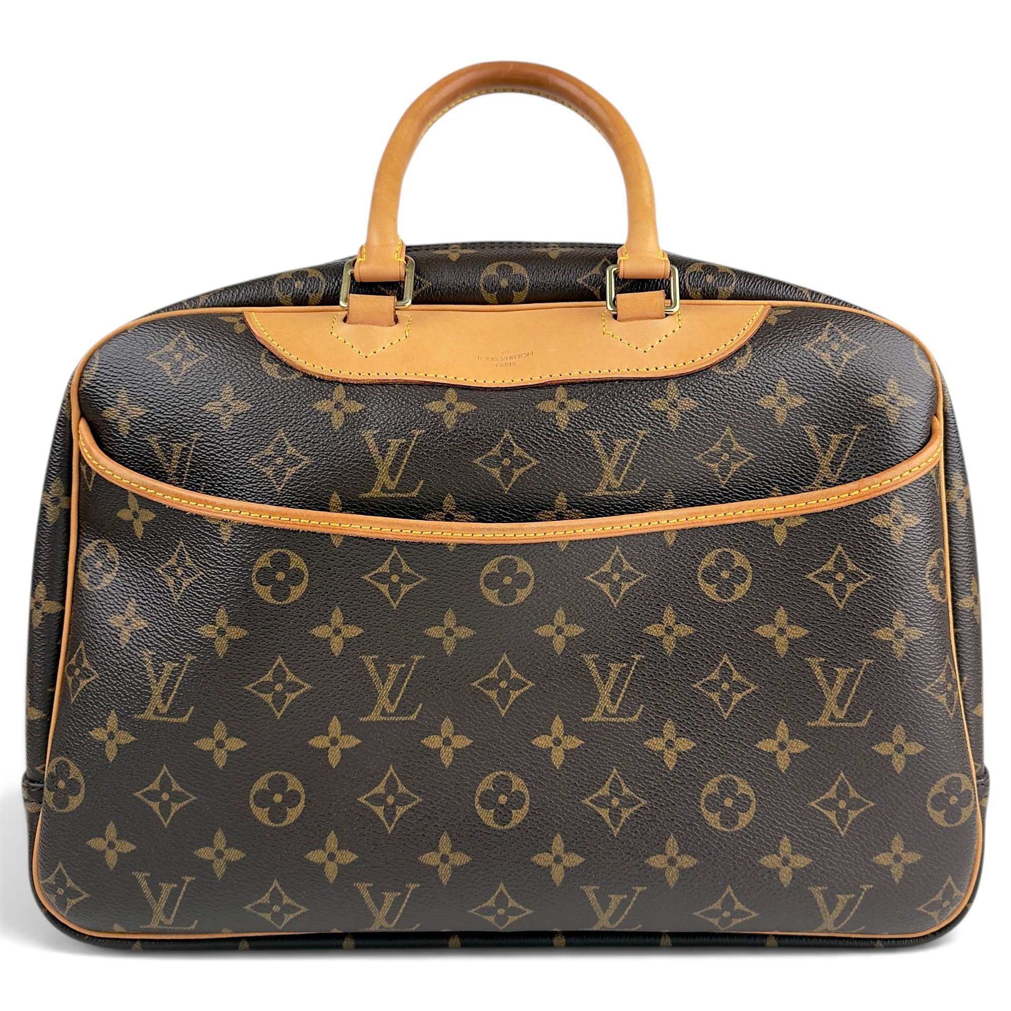 Deauville leather handbag