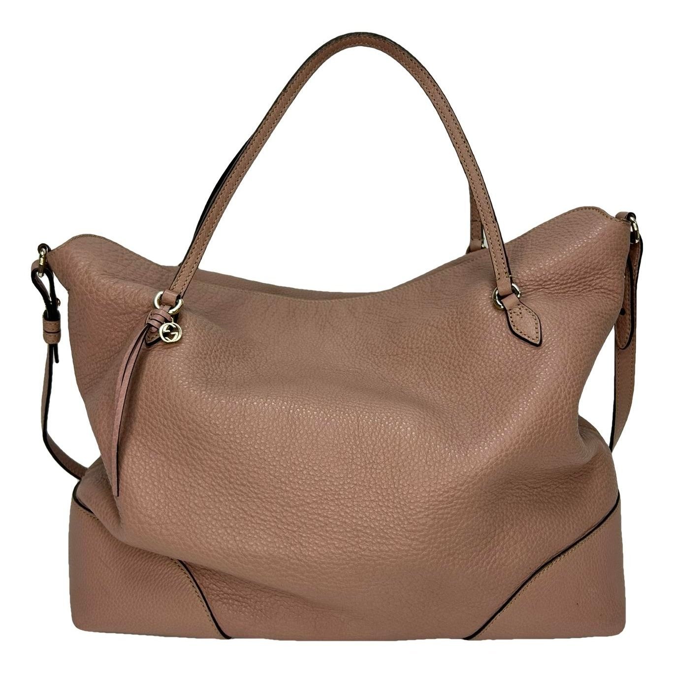 Leather handbag