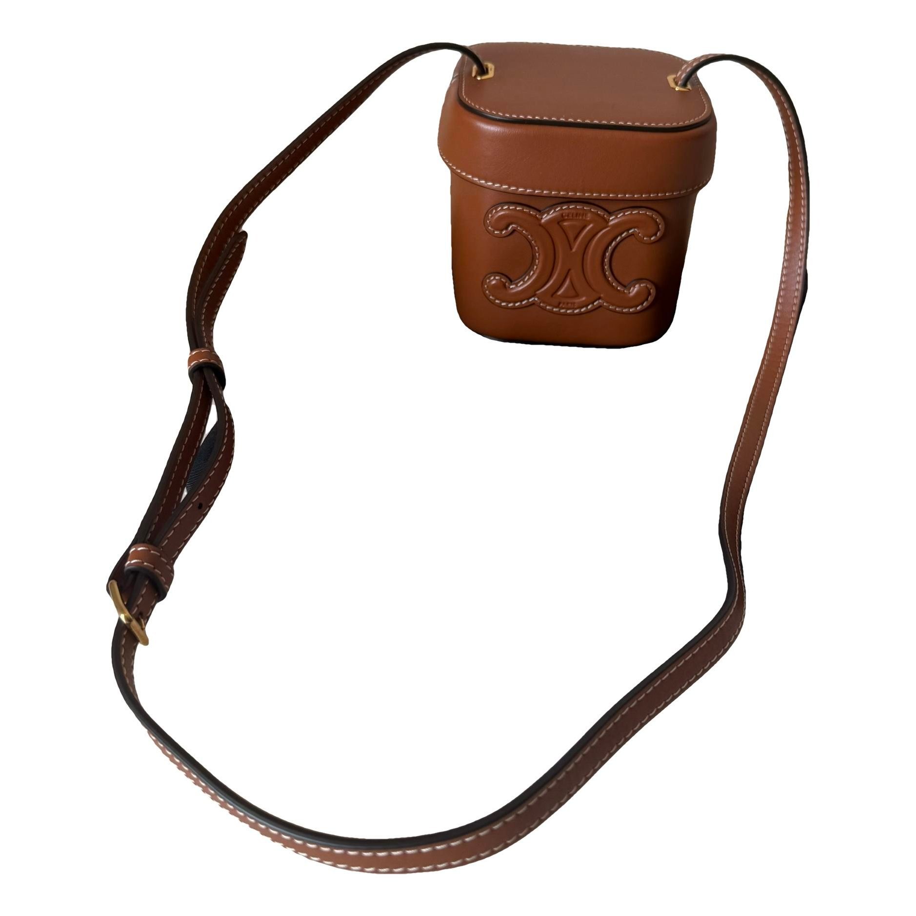 Leather crossbody bag