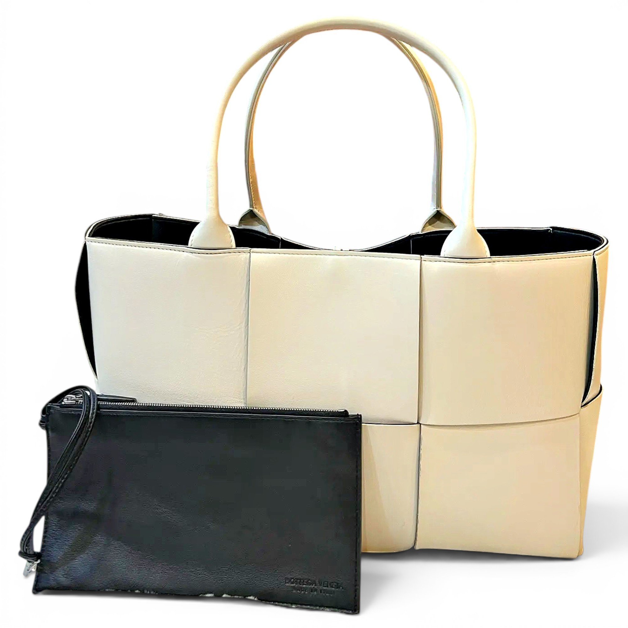 Arco leather handbag