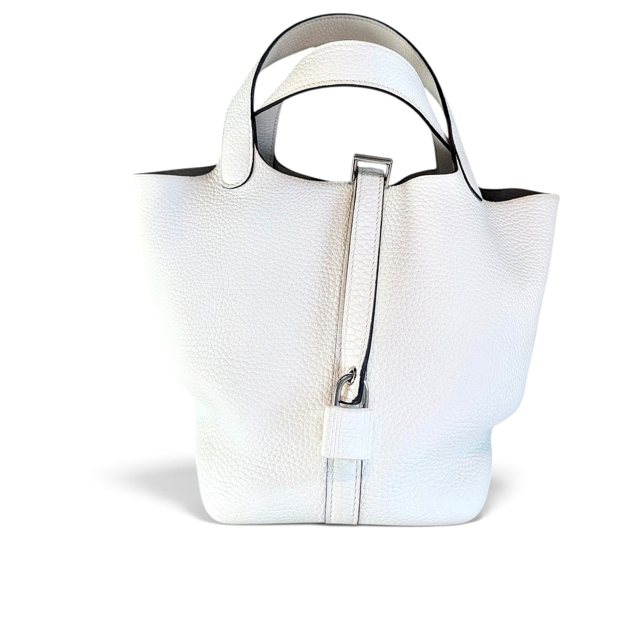 Picotin leather handbag
