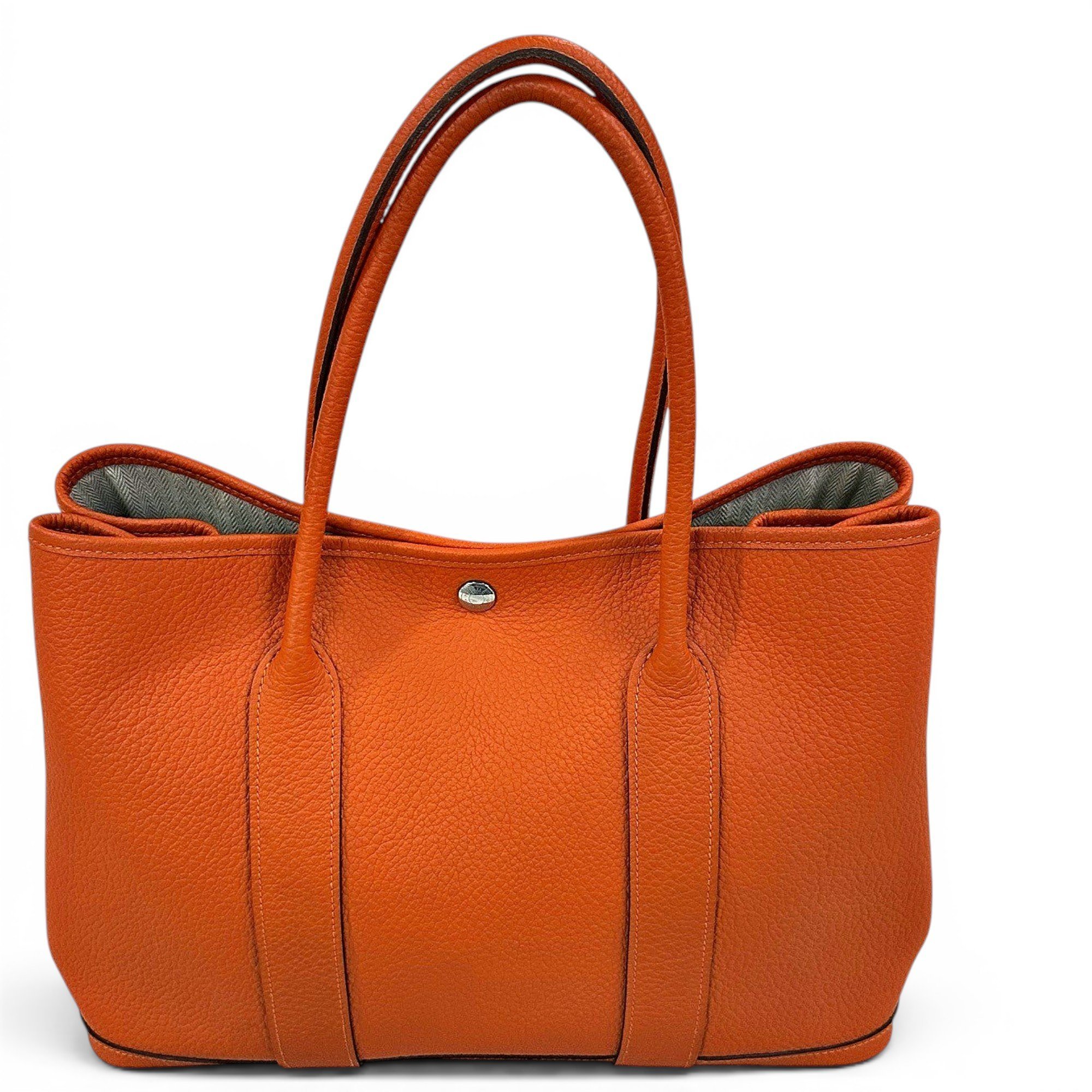 Garden Party leather handbag