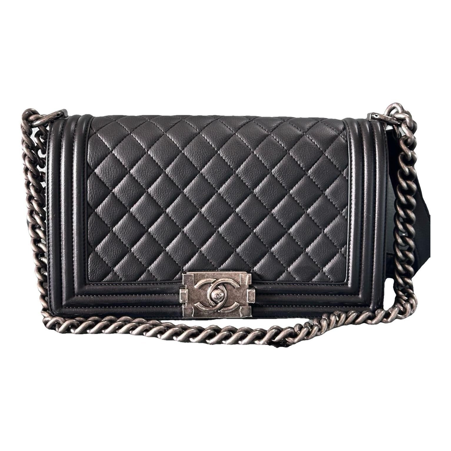 Boy leather crossbody bag