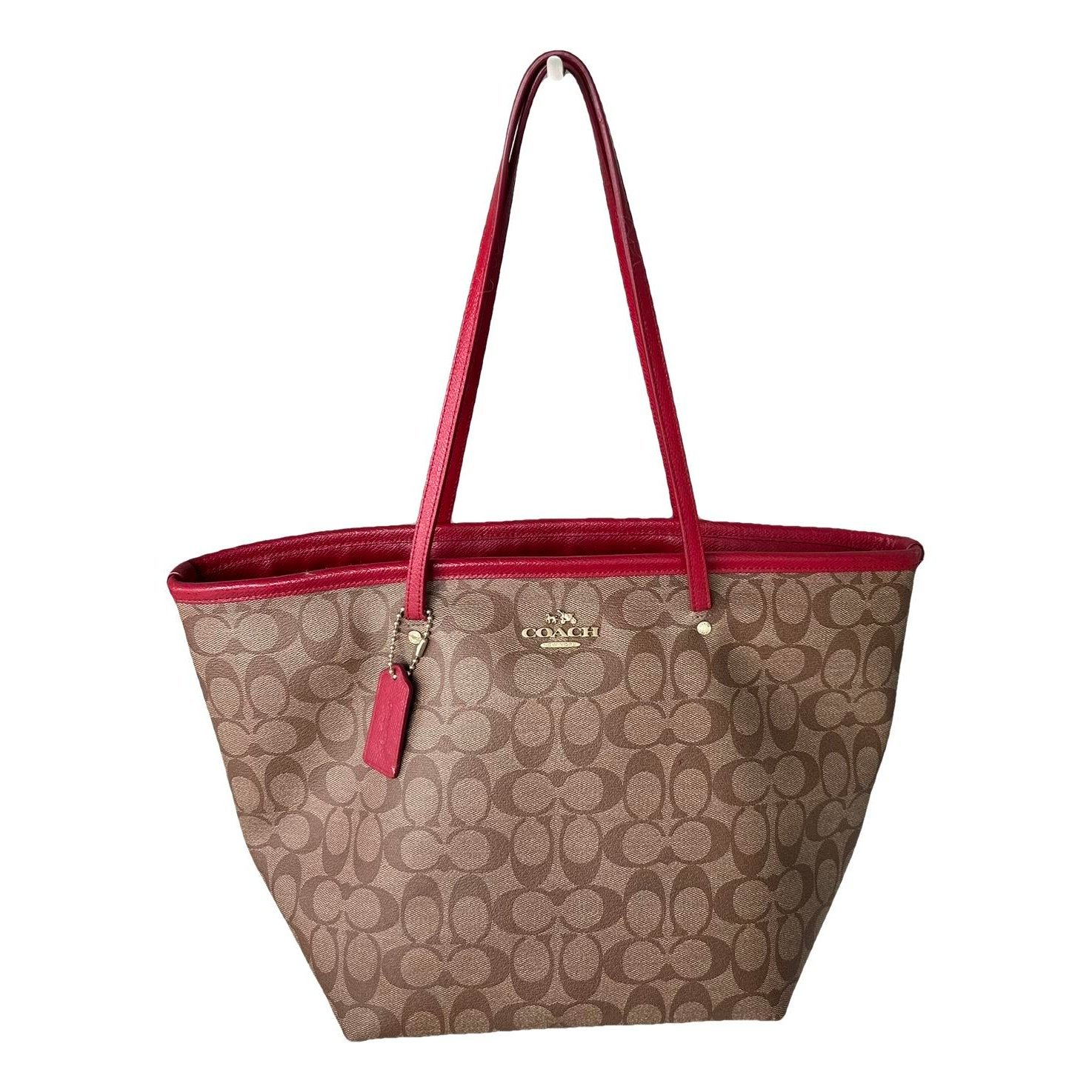 CITY ZIP TOTE leather handbag