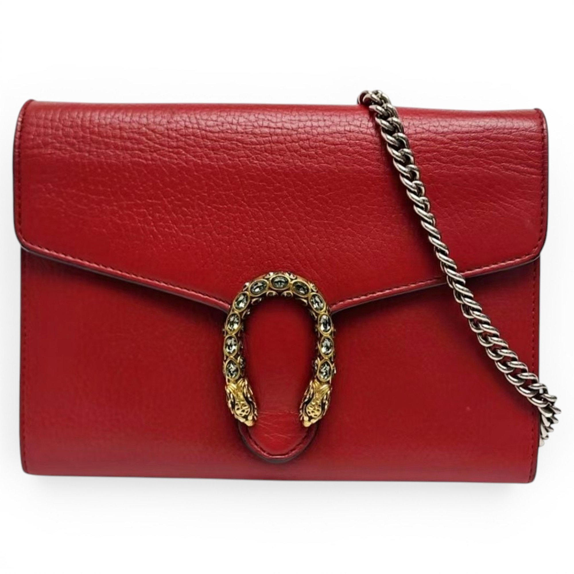 Dionysus Chain Wallet leather handbag