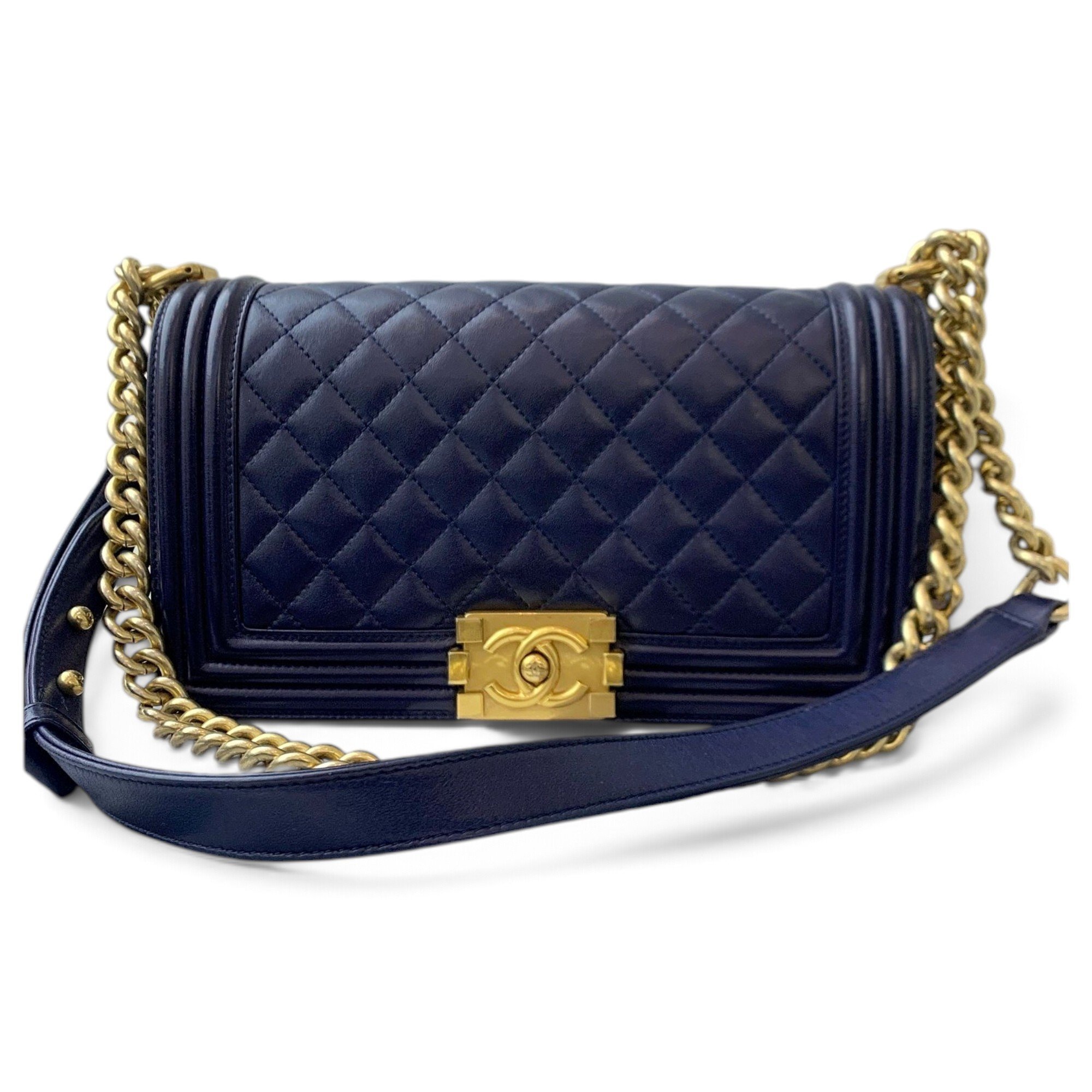Boy pony-style calfskin crossbody bag