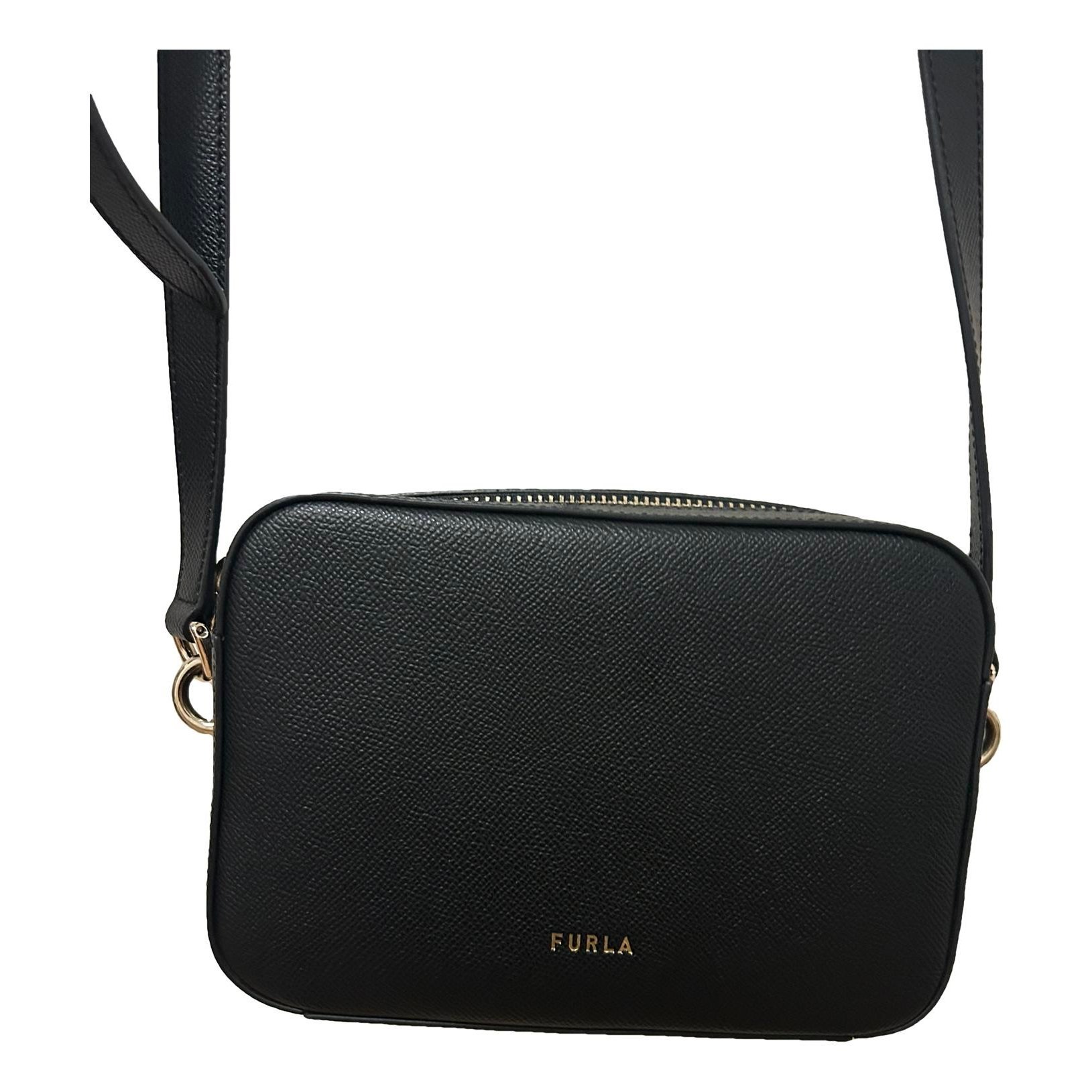 Leather crossbody bag
