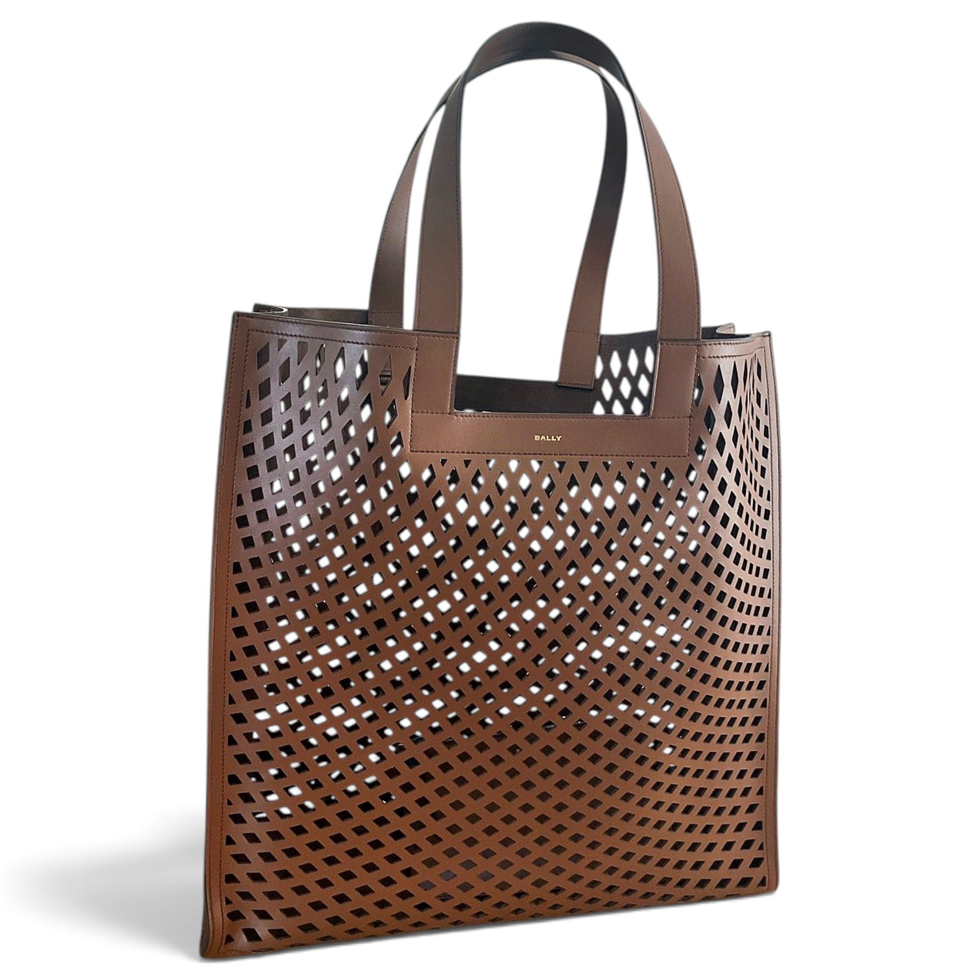Leather tote