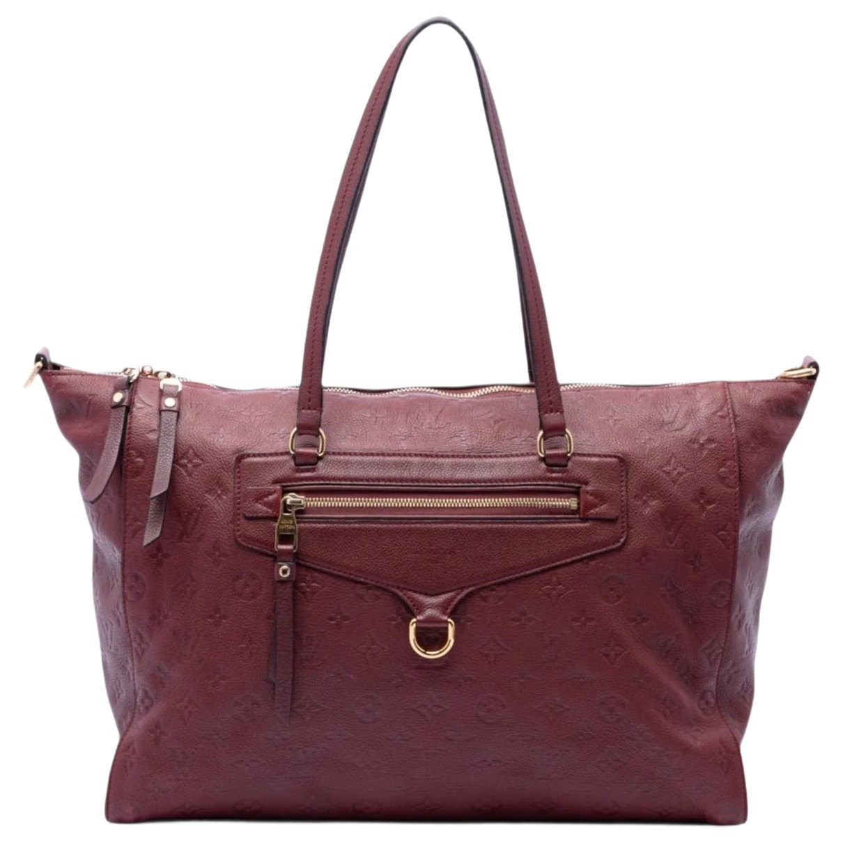 Lumineuse leather satchel