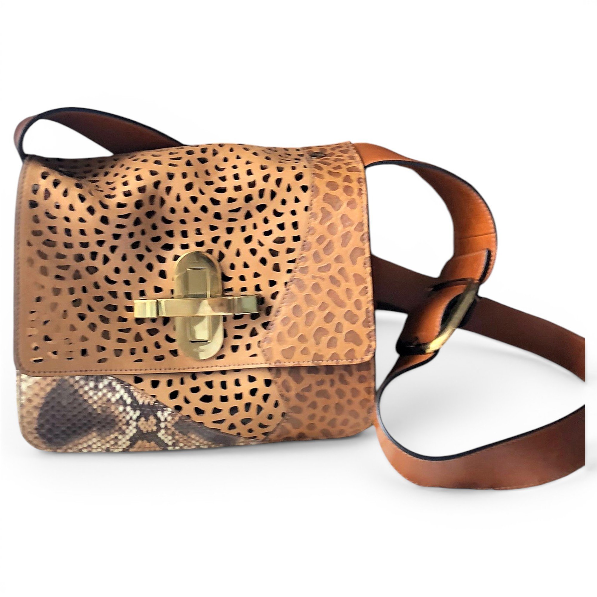 Leather crossbody bag
