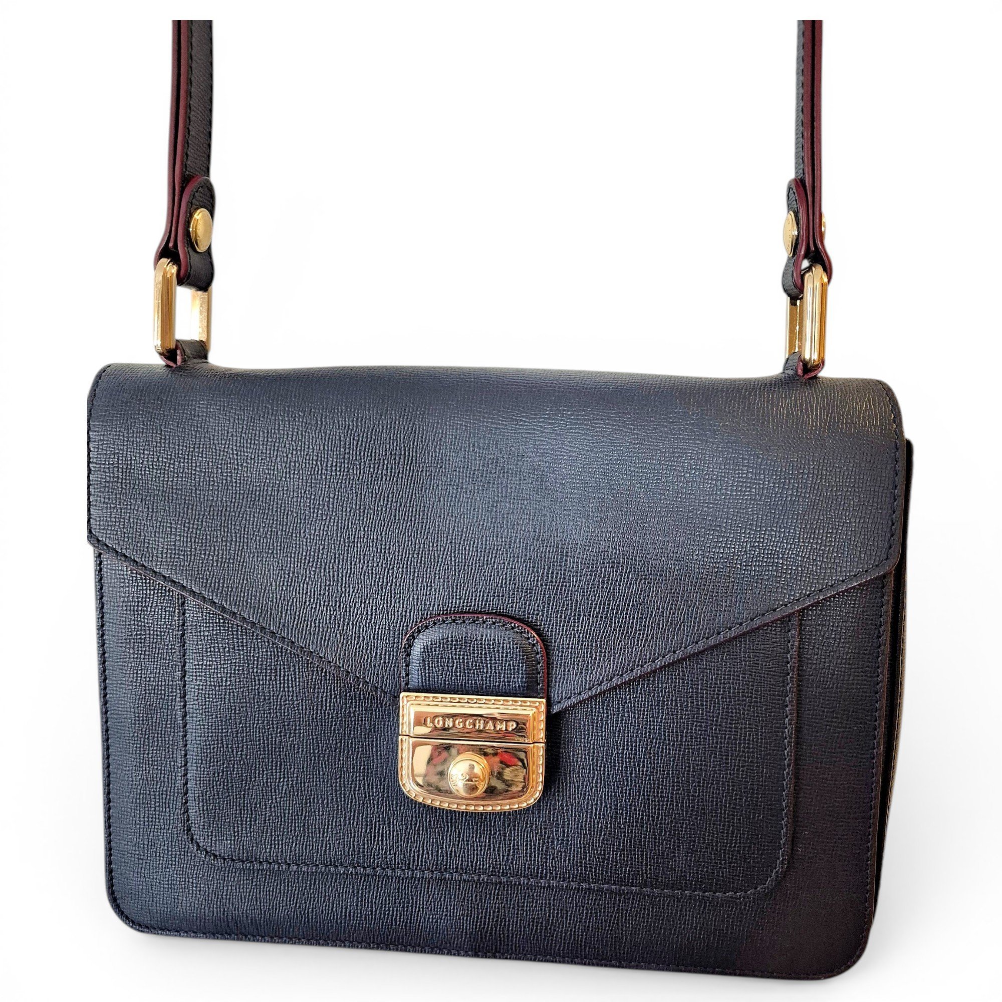Mademoiselle leather handbag