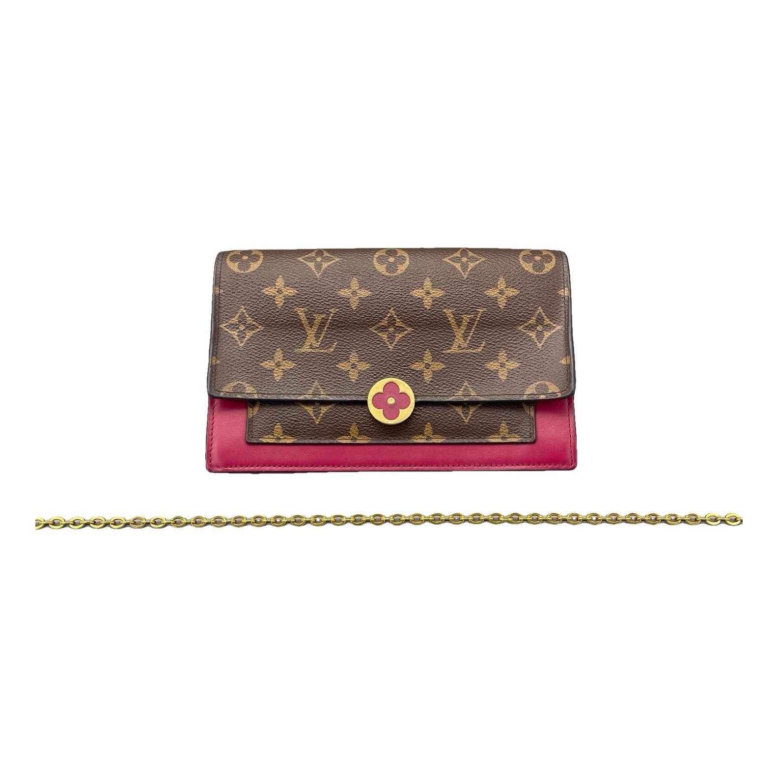 Flore chain leather handbag