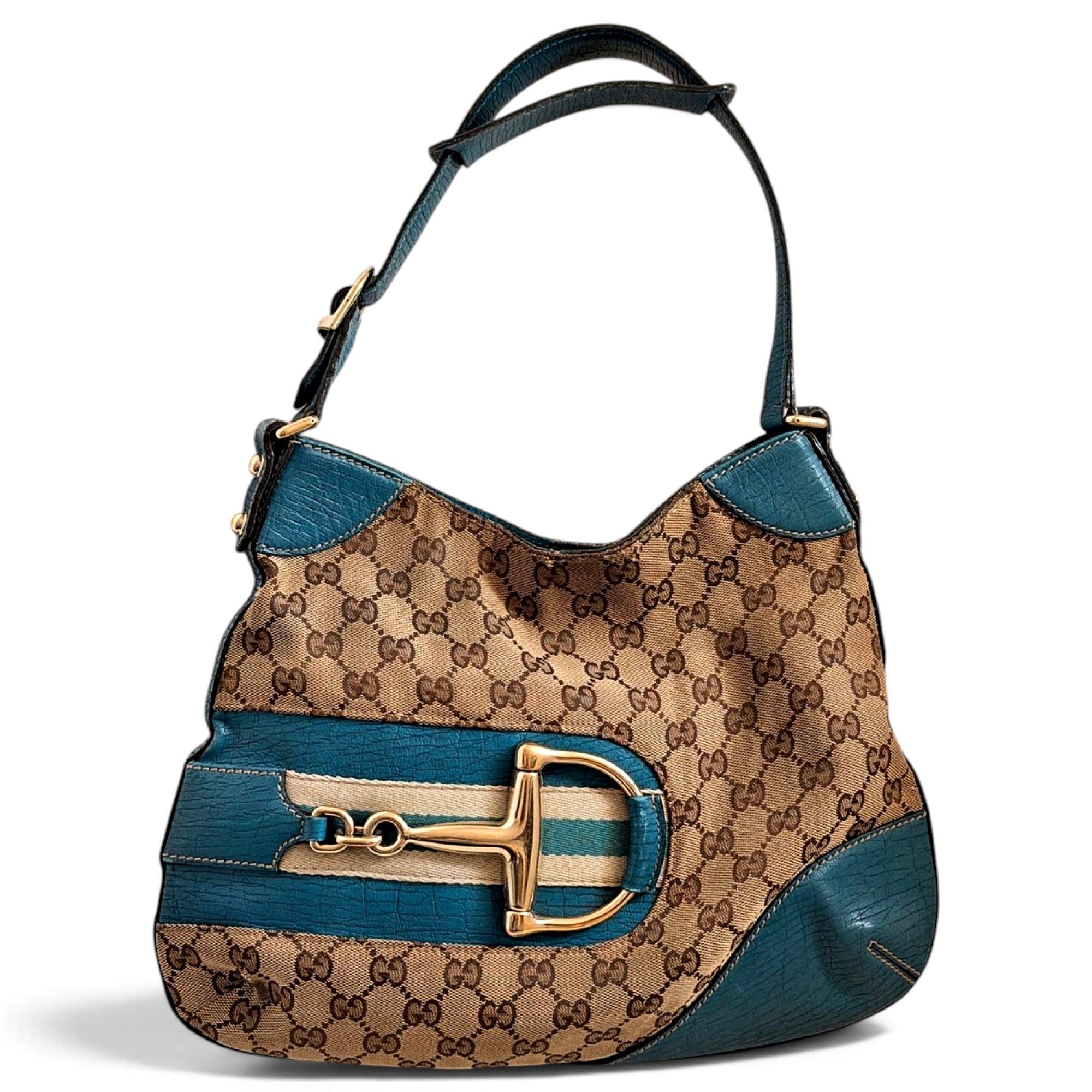 Horsebit Chain leather handbag
