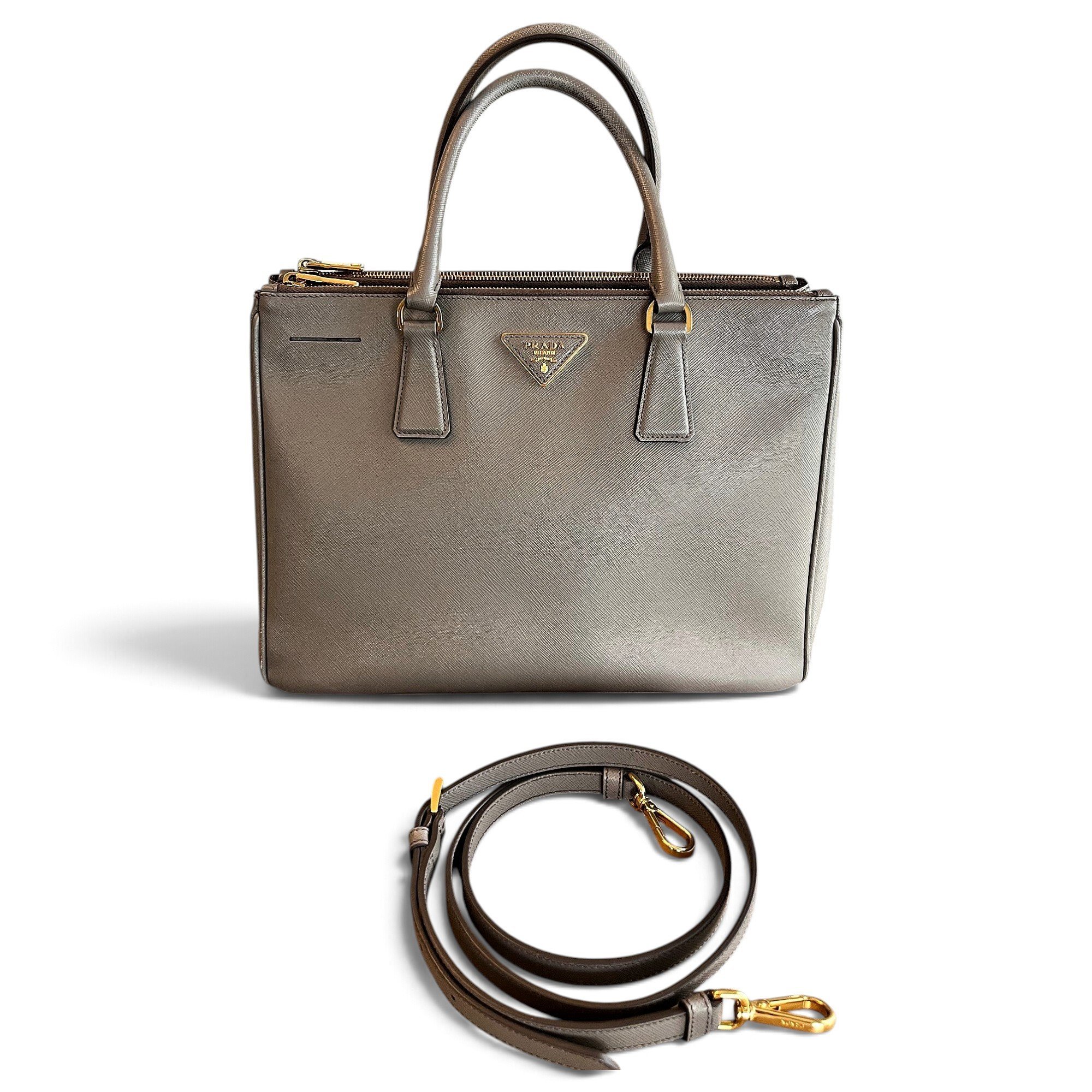 Galleria leather tote