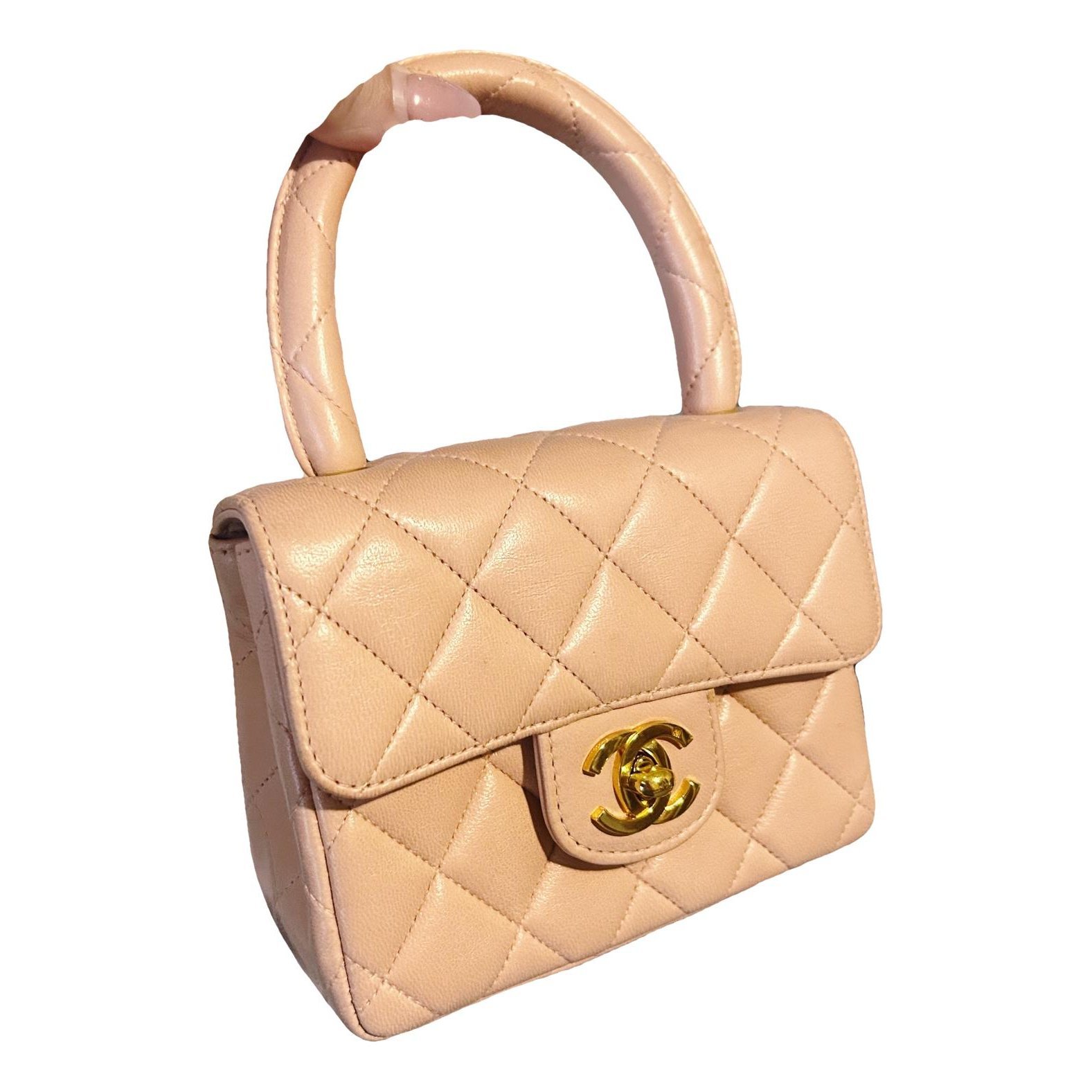 Timeless Classique Top Handle leather handbag