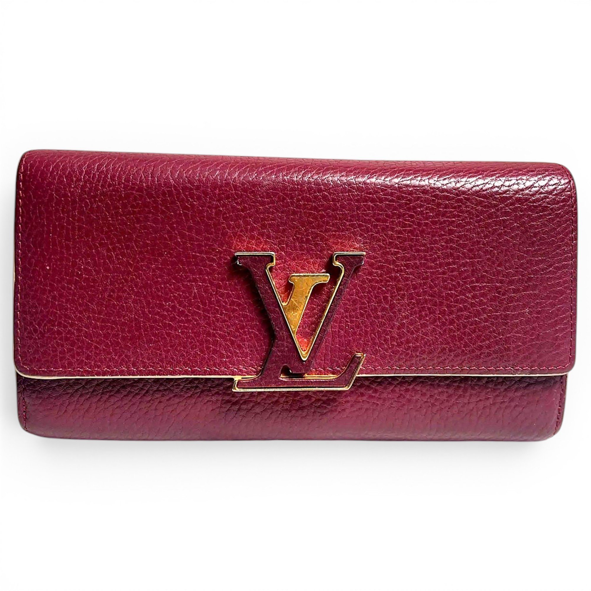 Ana leather clutch bag