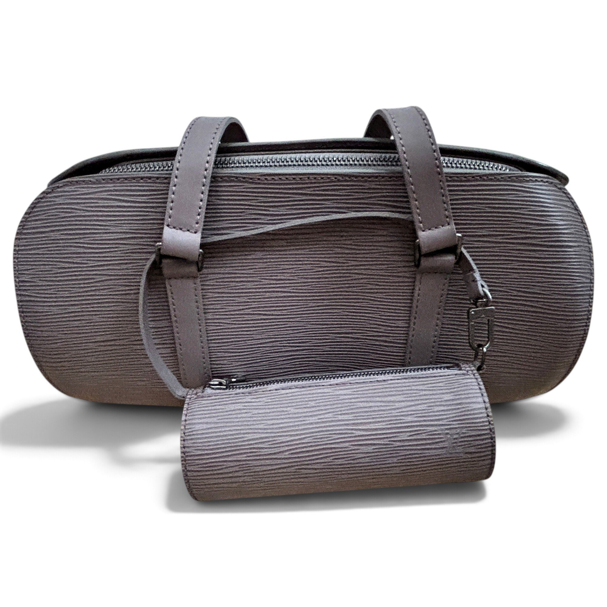 Papillon leather handbag
