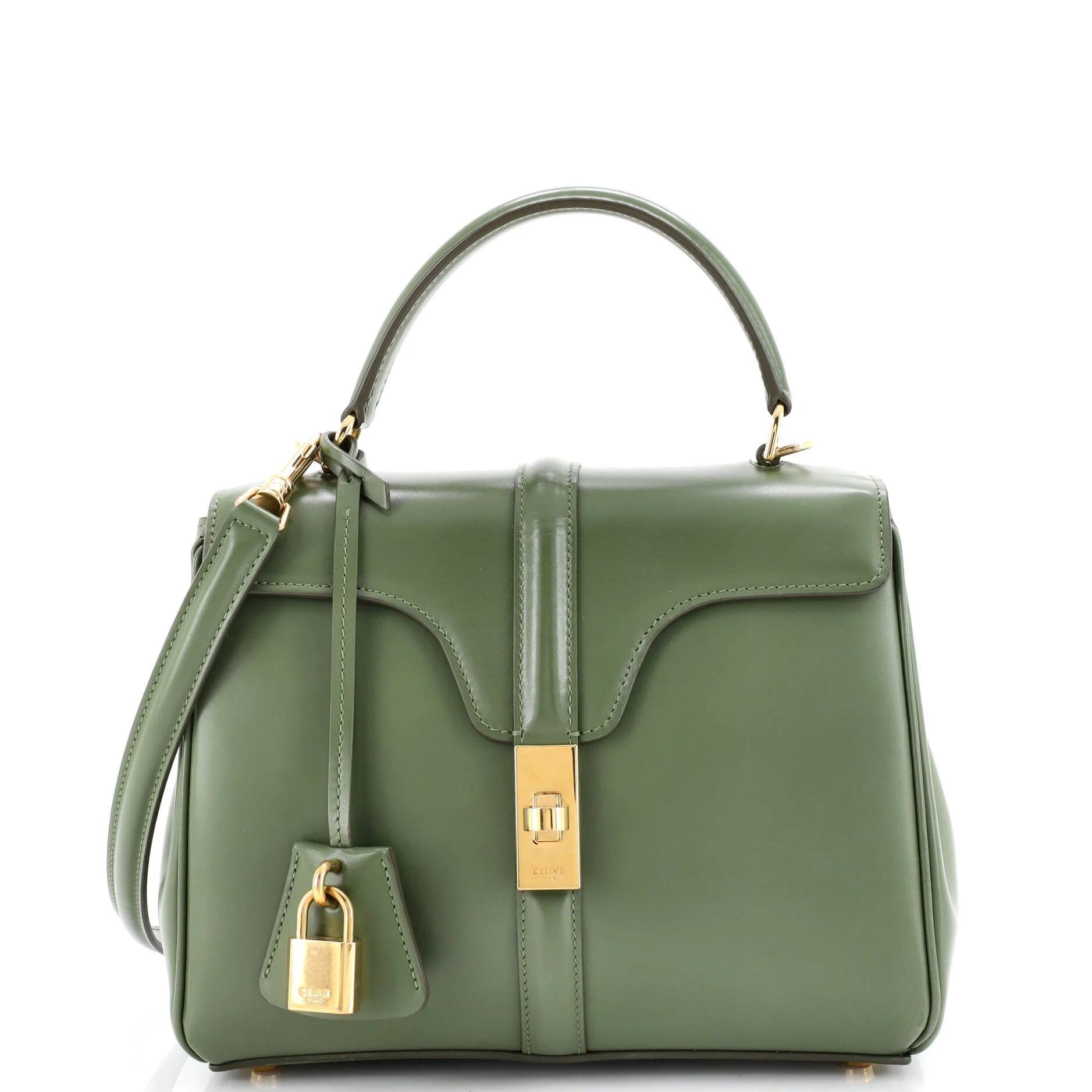 Leather handbag