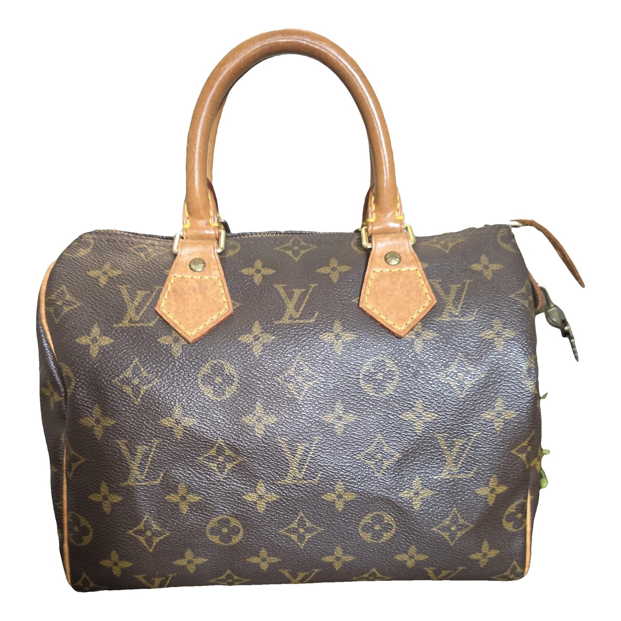 Speedy leather handbag