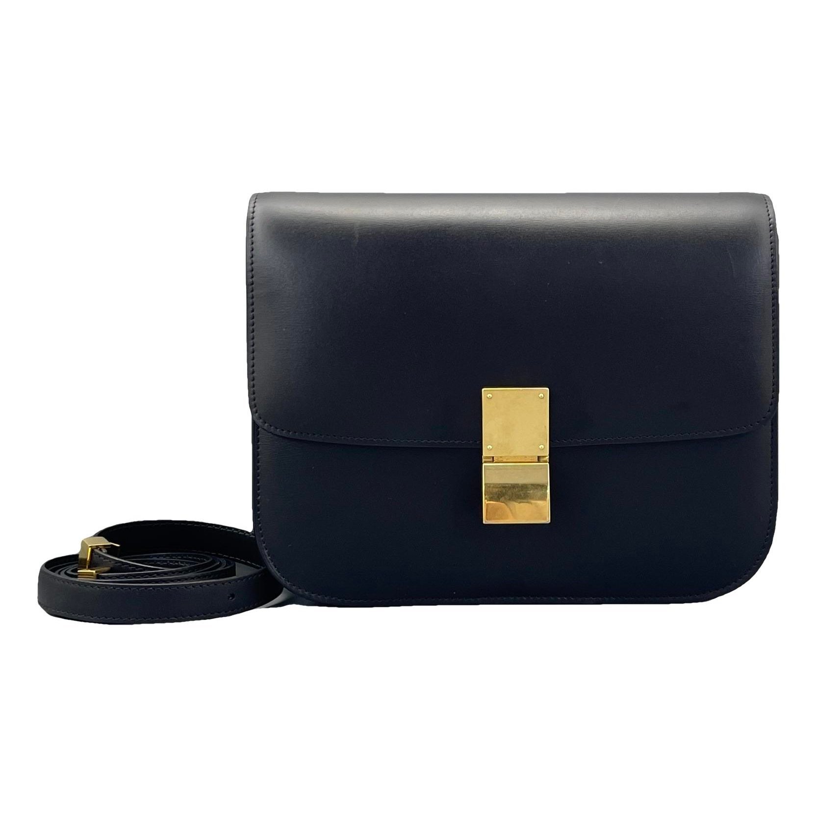 Classic leather handbag