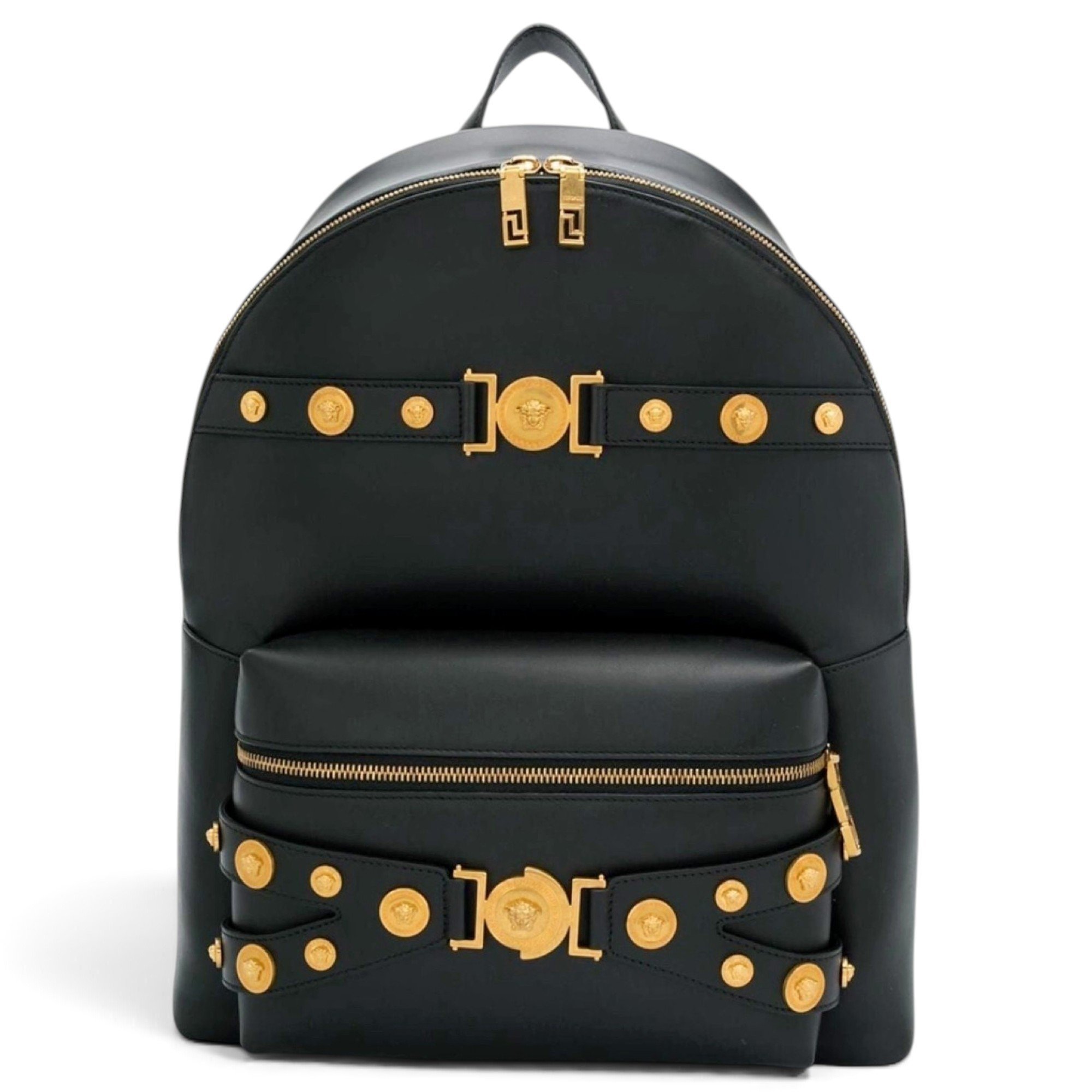 Leather backpack